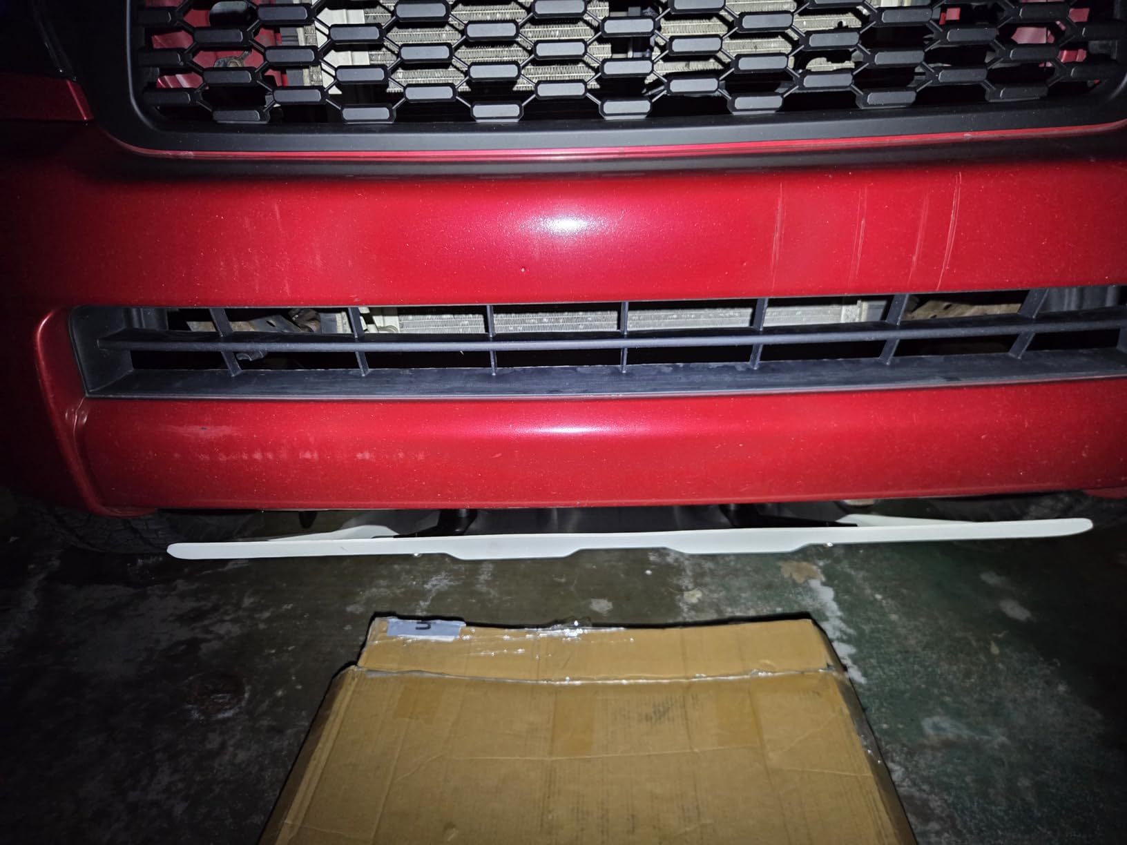 ECOTRIC Front Skid Plate Compatible with 2005-2015 Toyota Tacoma 2.7L 4.0L Engine Splash Shield Under Tray Skid Plate Replace for PT212-35075 customer photo 2