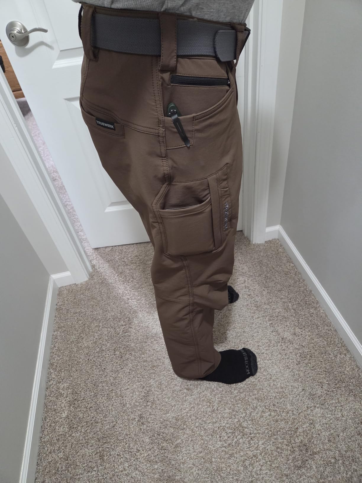 TRUEWERK Men's T2 WerkPant - Three-Season Work Pants, 4-Way Stretch customer photo 1