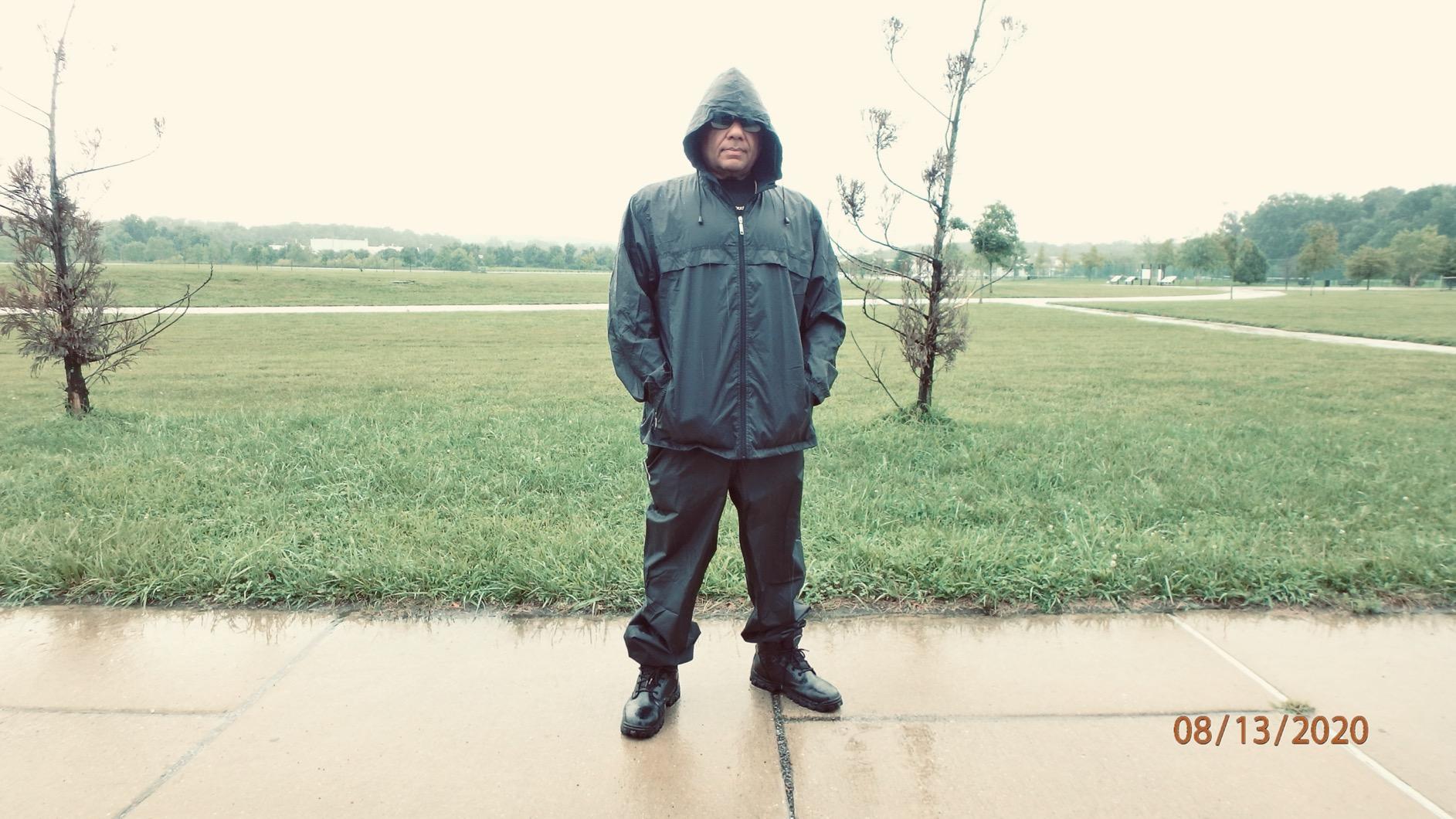 SWISSWELL Mens Rain Jacket Raincoat Waterproof Windbreaker customer photo 2
