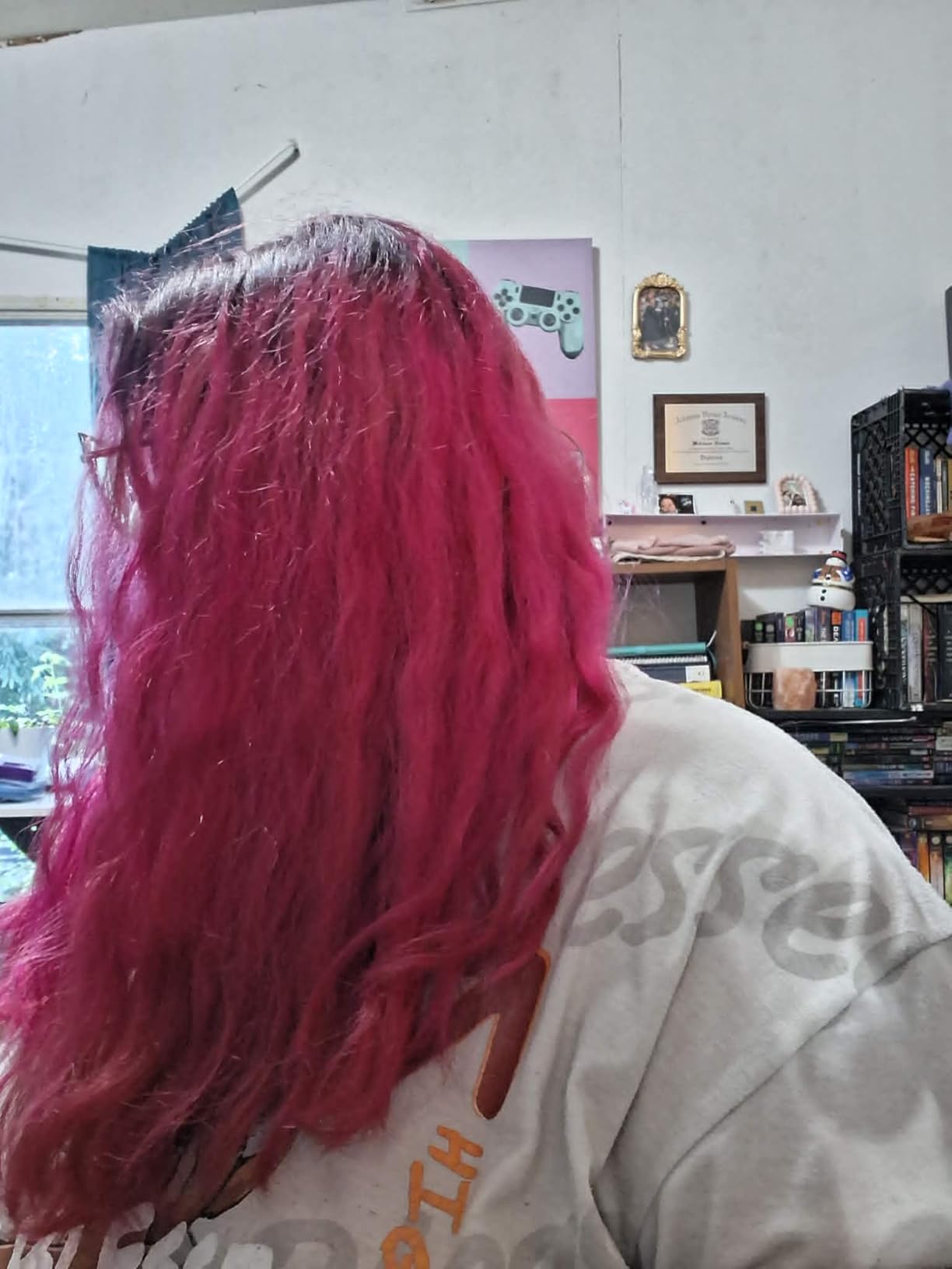 Punky Colour 3-in-1 Color Depositing Conditioner & Hair Cleanser - Purpledacious, Semi Permanent Hair Color, Temporary Hair-Dye, Sulfate-Free, Vegan, 8.5 fl oz. customer photo 1