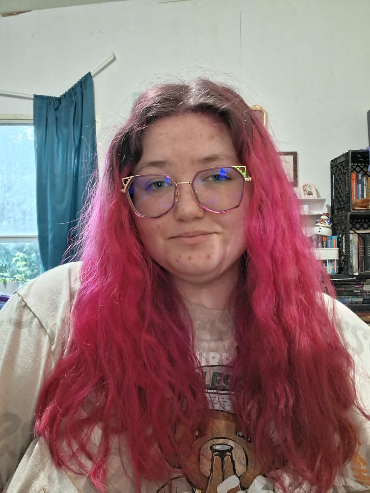 Punky Colour 3-in-1 Color Depositing Conditioner & Hair Cleanser - Purpledacious, Semi Permanent Hair Color, Temporary Hair-Dye, Sulfate-Free, Vegan, 8.5 fl oz. customer photo 2