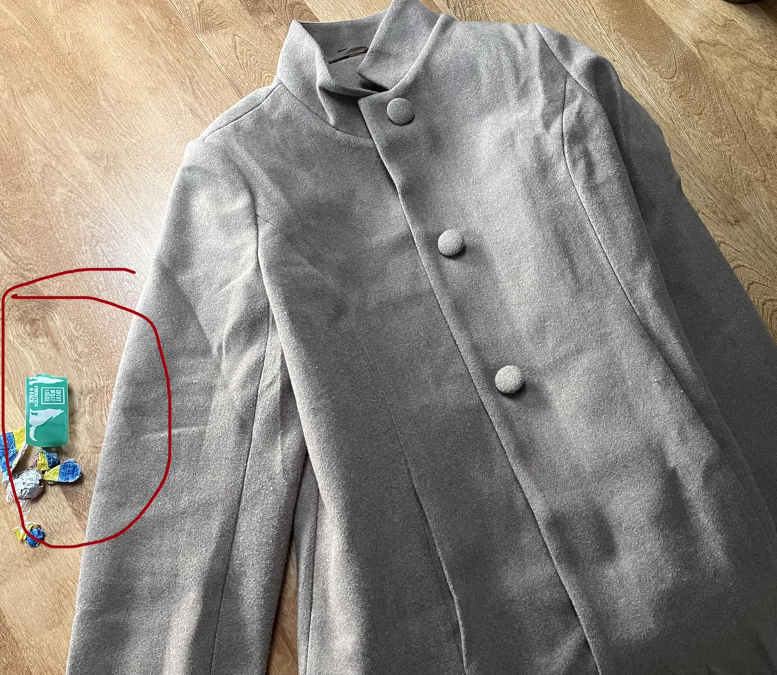 Allegra K Women Winter Overcoat Mid-Long Stand Collar Single Breasted Coat customer photo 2