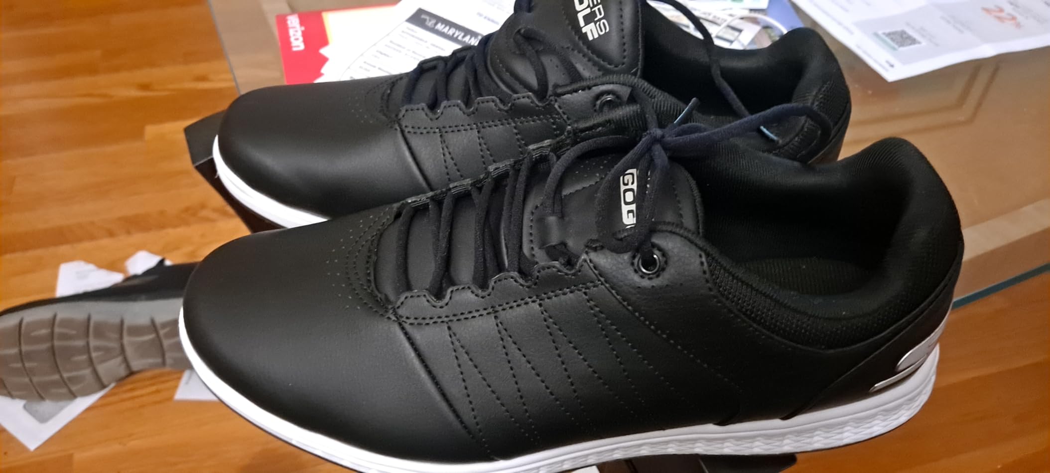 Skechers Men's Pivot Spikeless Golf Shoe customer photo 2