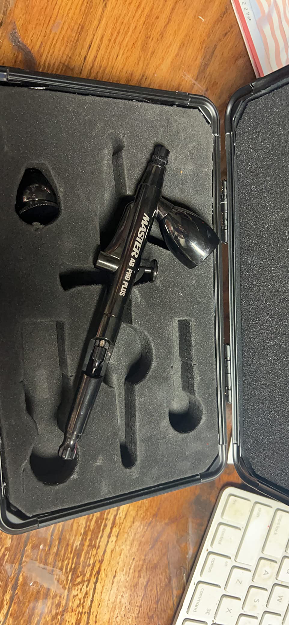 Master Elite Plus Ultimate Airbrush Set,Model 120, Dual Action Gravity Feed customer photo 1