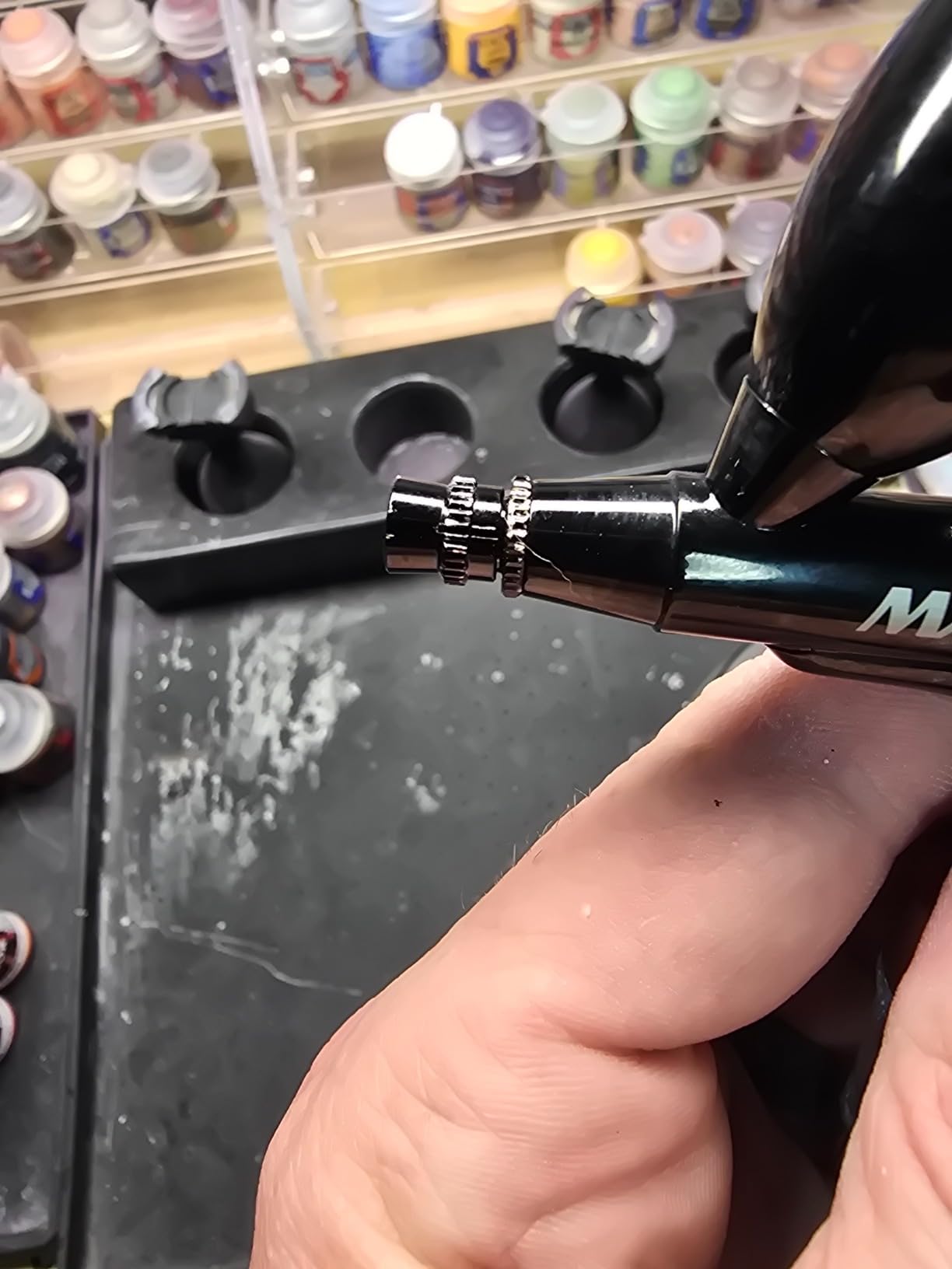 Master Elite Plus Ultimate Airbrush Set,Model 120, Dual Action Gravity Feed customer photo 2