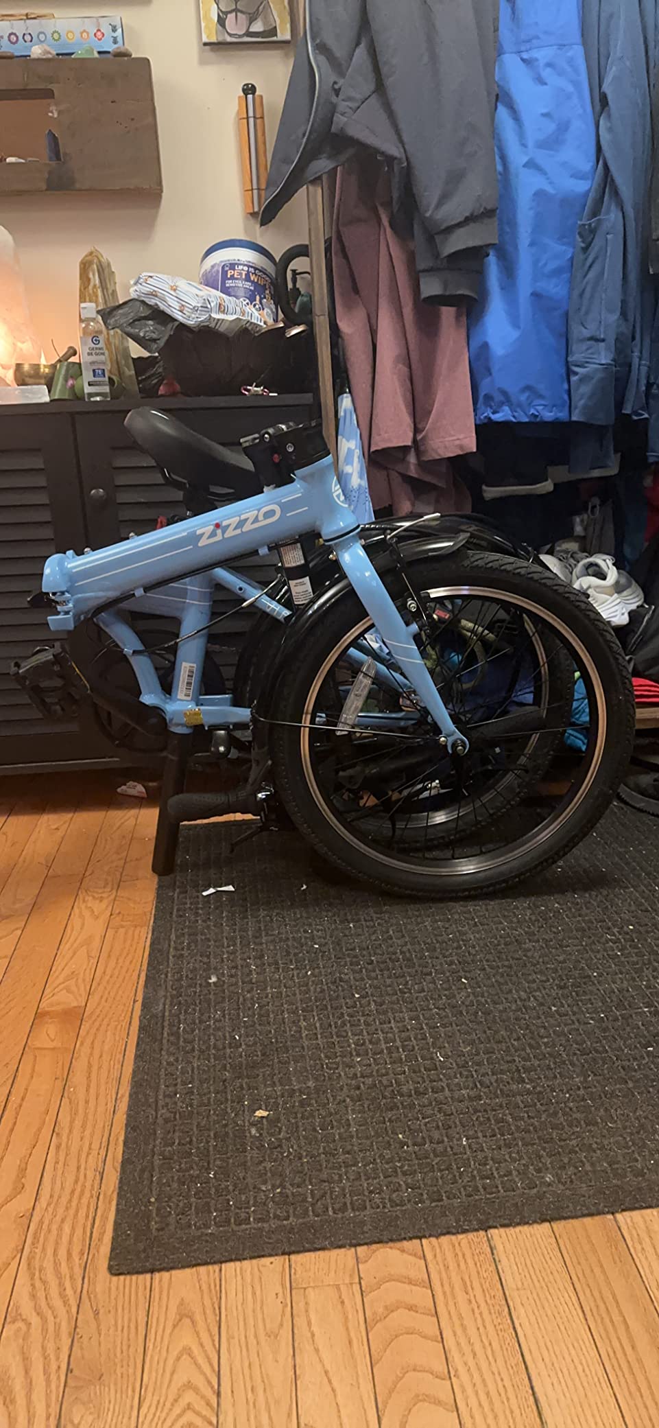 ZiZZO Via 20” Folding Bike-Lightweight Aluminum Frame Genuine Shimano 7-Speed 26lb customer photo 1