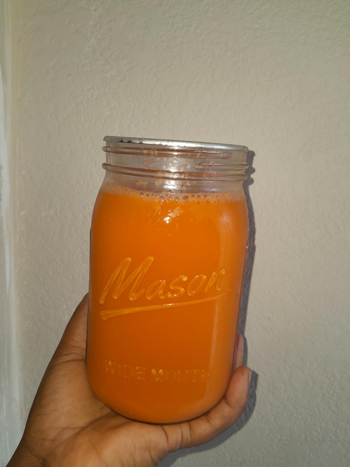 SEWANTA Wide Mouth Mason Jars 32 oz [4 Pack] With Mason Jar Lids and Bands, Mason Jars 32 oz - For Canning, Fermenting, Pickling - Jar Decor - Microwave/Dishwasher Safe. customer photo 1