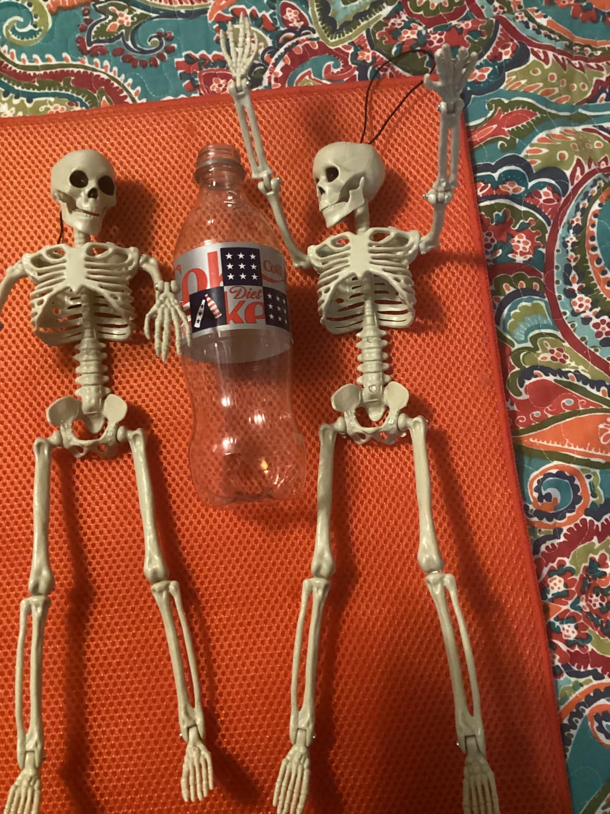 5.9FT Skeleton Halloween Full Size, Life Size Skeleton with Posable Joints | Posable Full Size Skeleton, Giant Skeleton Ideal Prop For Indoor Outdoor Party, Graveyard, Haunted House Decor customer photo 1