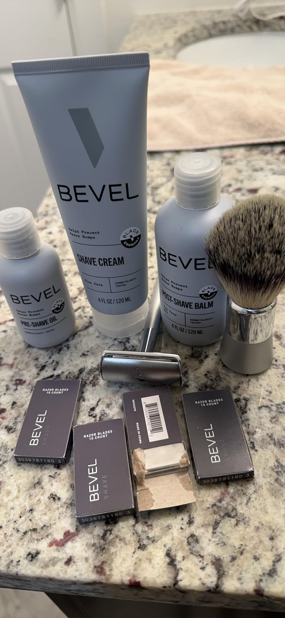 Bevel Shaving Kit for Men, Includes all Shaving essentials customer photo 2