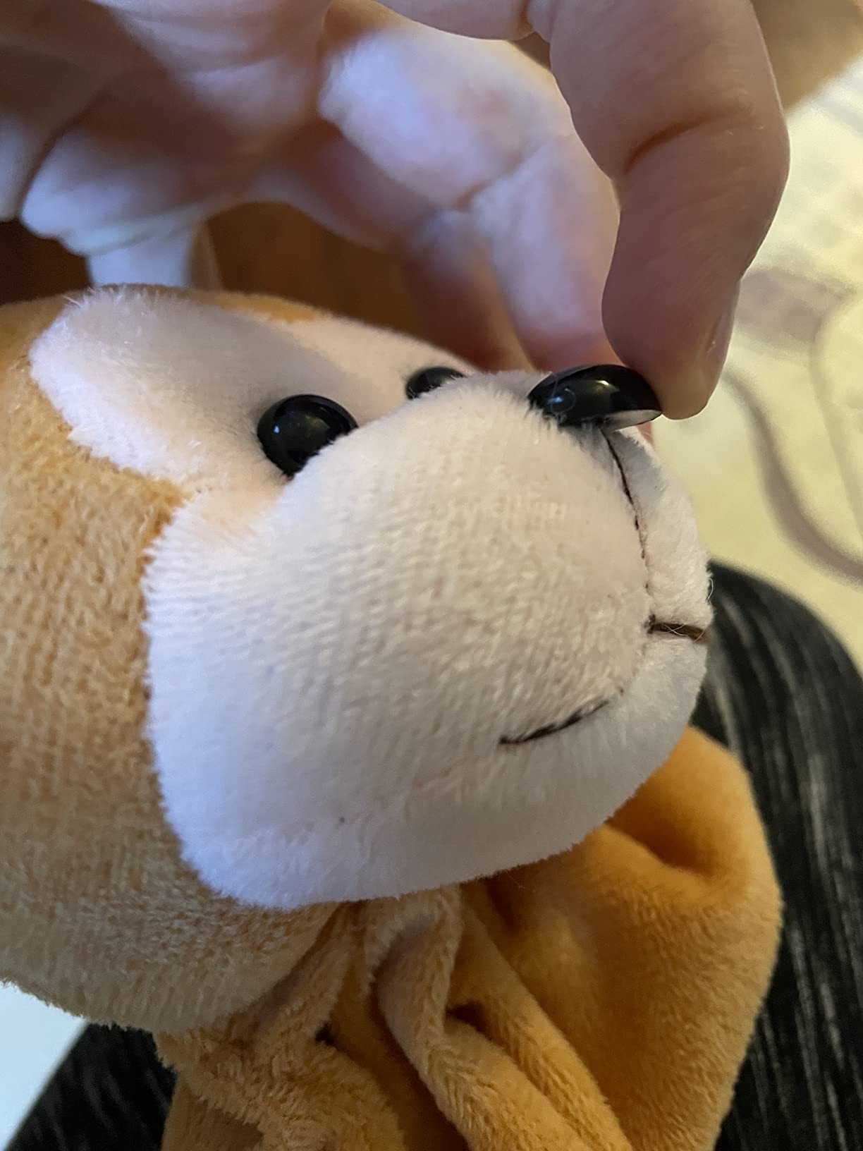 Yolococa Plush Animal Hand Puppet Set, 5-Pack Bear, Monkey, Giraffe, Tiger, and Elephant Puppets for Storytelling, Classroom Play and Gifts customer photo 2
