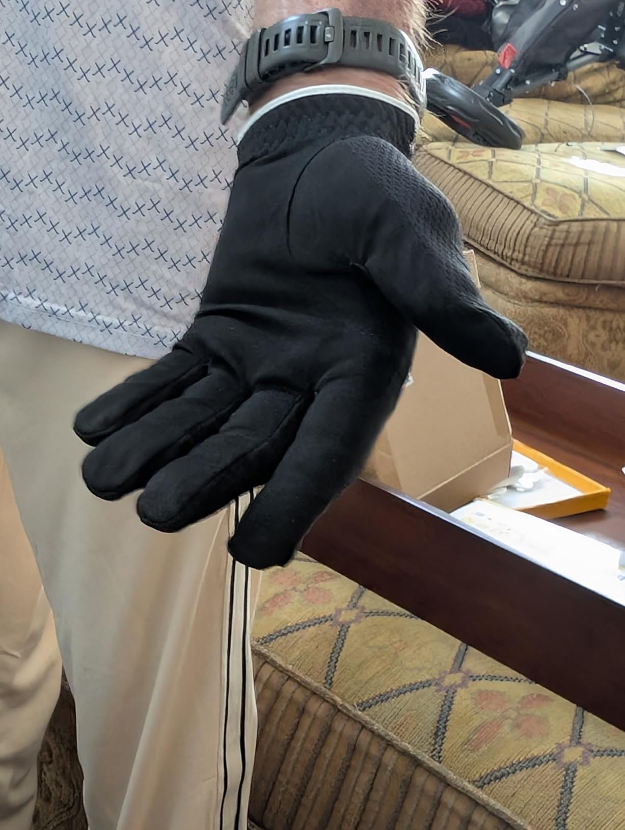 FINGER TEN Men's Golf Gloves Rain Grip 2 Pack customer photo 1