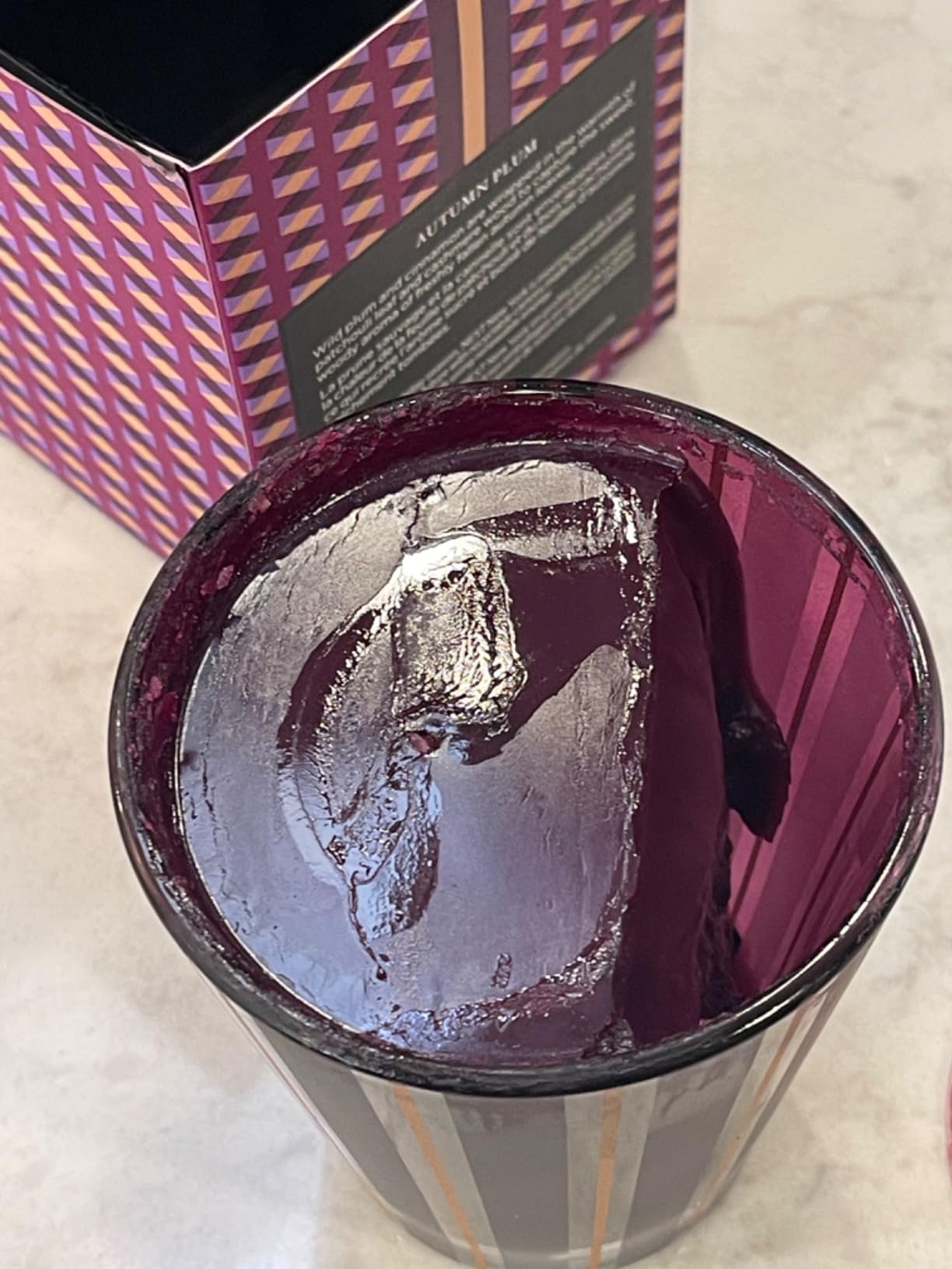 NEST New York Scented Classic Candle, Autumn Plum - 8.1 oz - Up to 60-Hour Burn Time - Reusable Glass Vessel customer photo 1