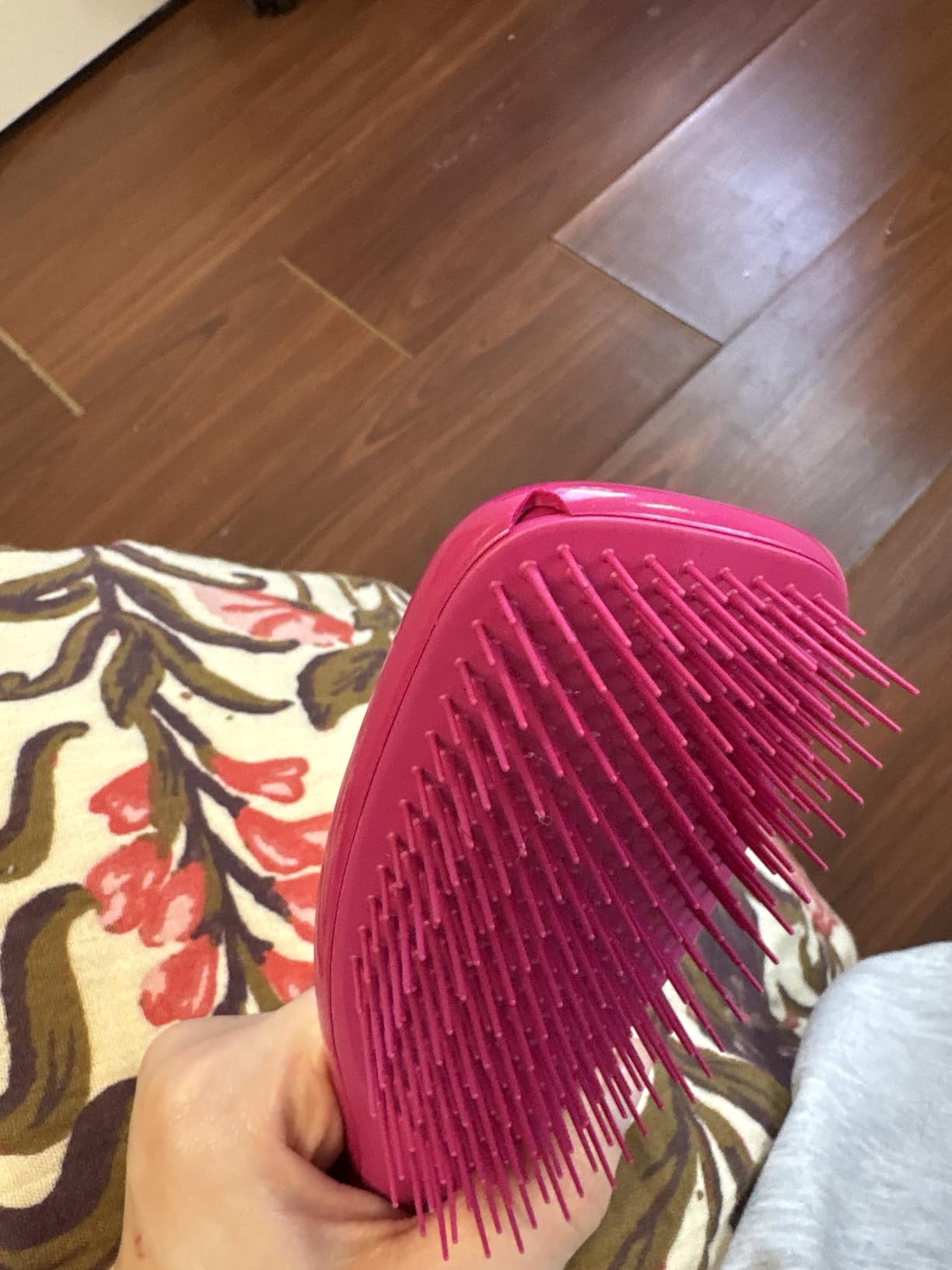 Tangle Teezer Ultimate Detangler Brush, Straight to Wavy, Apricot Blaze customer photo 2