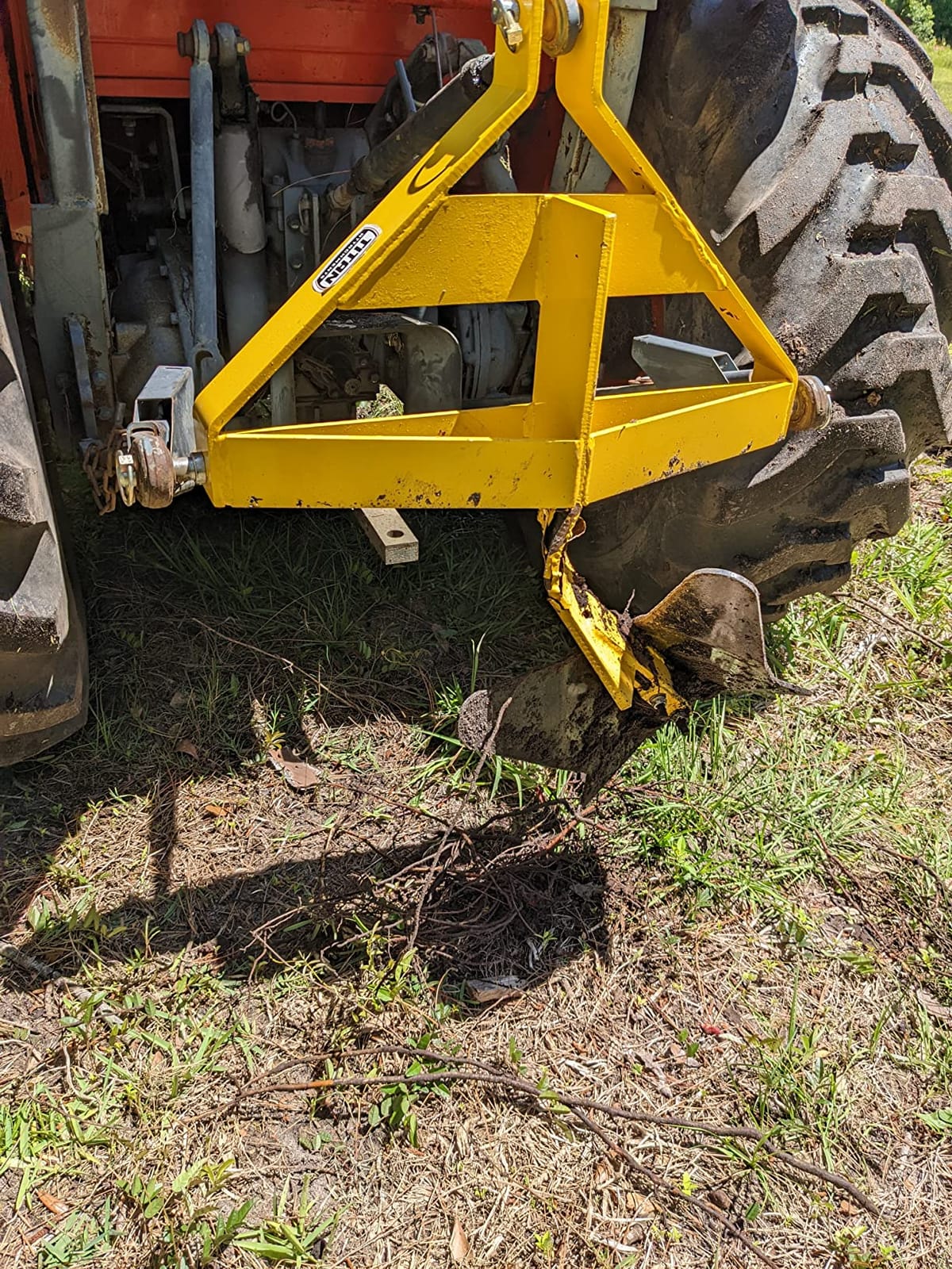 Titan Attachments Middle Buster for Category 1, 3-Point Quick Hitch Tractors, Furrows and Harvests Potatoes customer photo 2