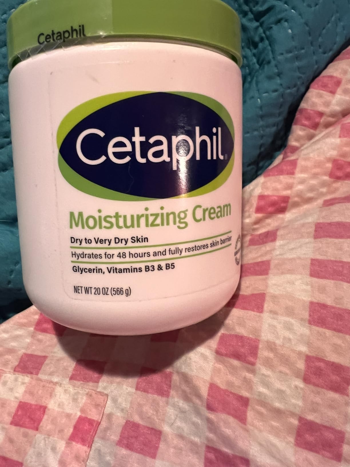 Cetaphil Moisturizing Cream, Face & Body, Sensitive Dry Skin, 8.8oz customer photo 2
