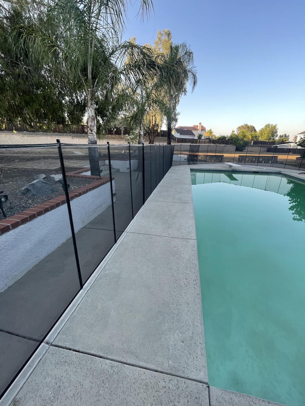 VINGLI Pool Fence 4Ft x108Ft, Swimming Safety Fencing for Inground Pools customer photo 2