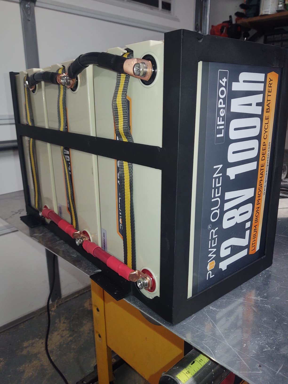 Power Queen 12V 100Ah Group 31 LiFePO4 Lithium Battery for RV, Marine customer photo 2