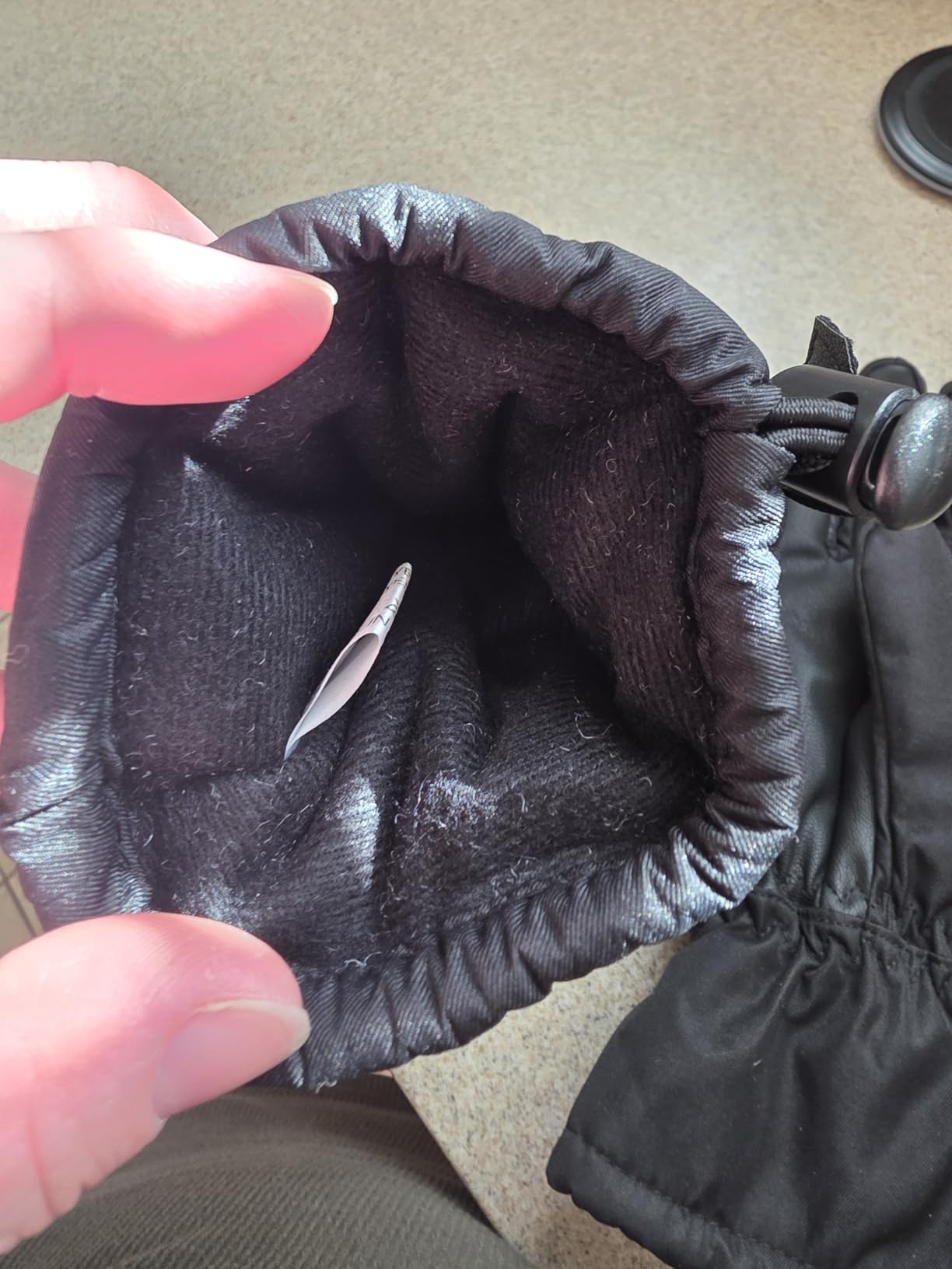 Ski Gloves,Snow Gloves Waterproof Winter Warm Cold Weather Touchscreen Gloves for Parent& Child Kids Skiing,Snowboarding customer photo 1