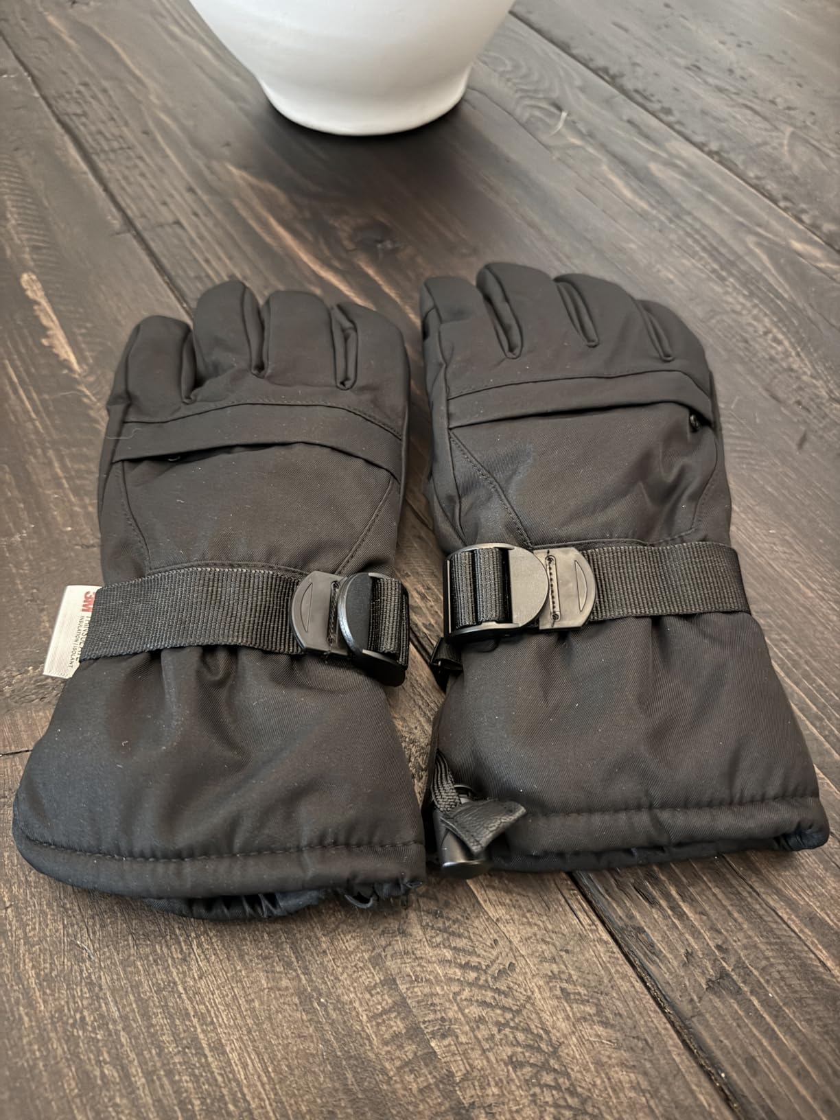 Ski Gloves,Snow Gloves Waterproof Winter Warm Cold Weather Touchscreen Gloves for Parent& Child Kids Skiing,Snowboarding customer photo 2