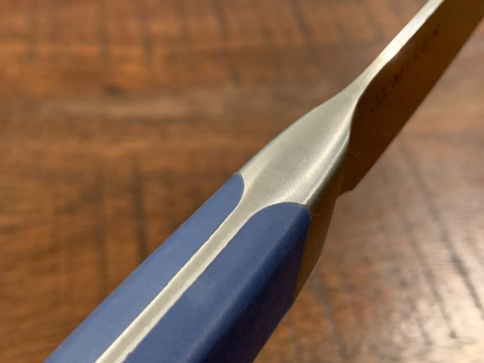 Misen Paring Knife - Precision Kitchen Knife with High-Carbon Stainless Steel Blade - Ergonomic Handle for Peeling, Trimming, and Slicing - Lightweight, Versatile Tool for All Culinary Tasks - Blue customer photo 2