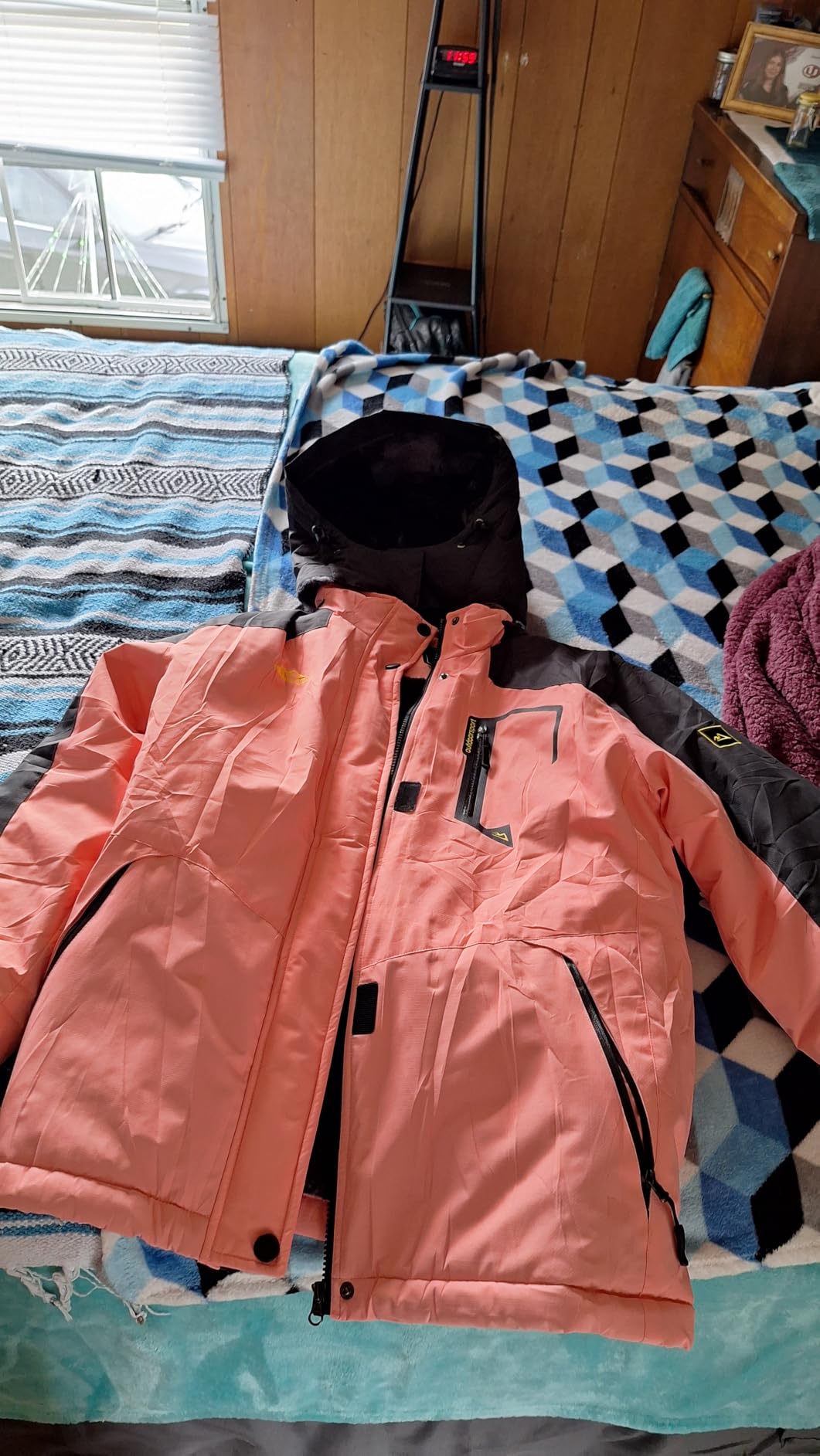 TACVASEN Women's Winter Coats Waterproof Snow Ski Jacket Warm Fleece customer photo 2