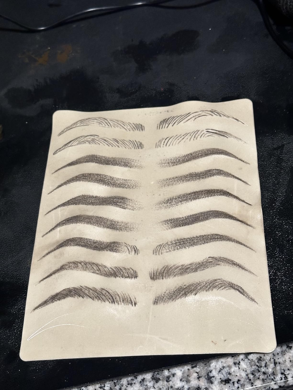 Maitys 20 Pcs Microblading Practice Skin for Eyebrow customer photo 1