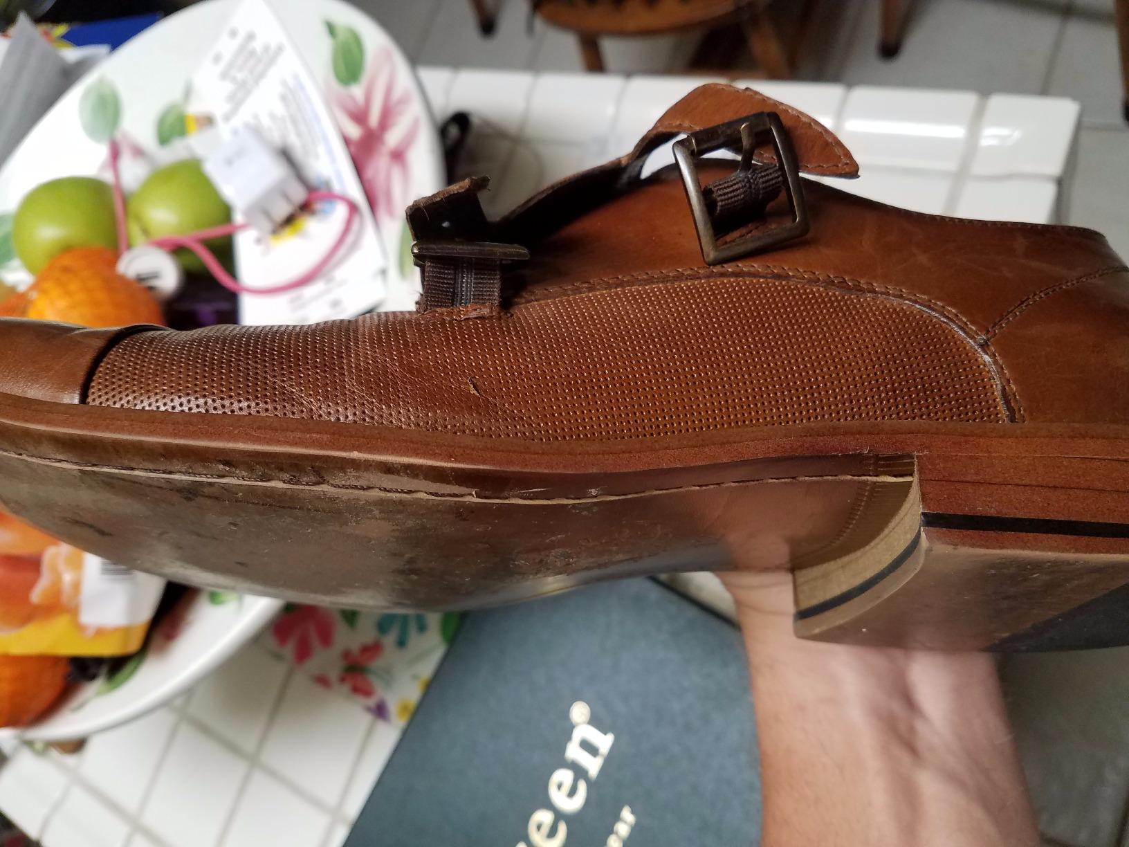 Asher Green AG1101 - Men's Dress Shoes, Formal Mens Shoes - Genuine Calf Leather Shoes for Men - Cap Toe Double Monk Strap customer photo 2
