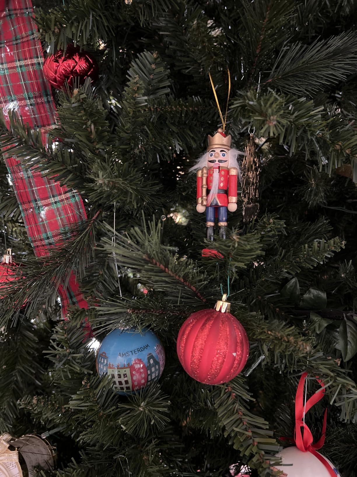 Aoriher 24 Pcs Christmas Nutcracker Ornament Small Hanging Wooden Soldier customer photo 1