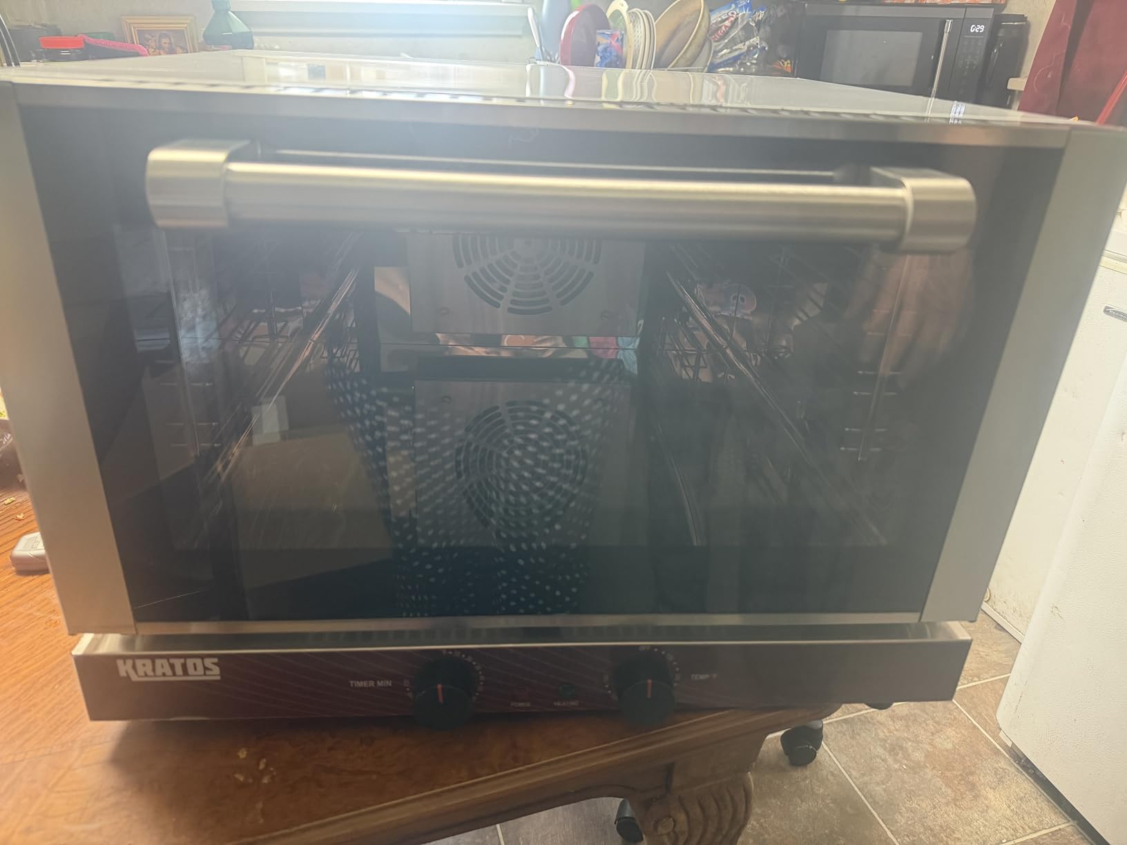 Kratos Commercial Countertop Oven | Half-Size Electric Convection Oven customer photo 2