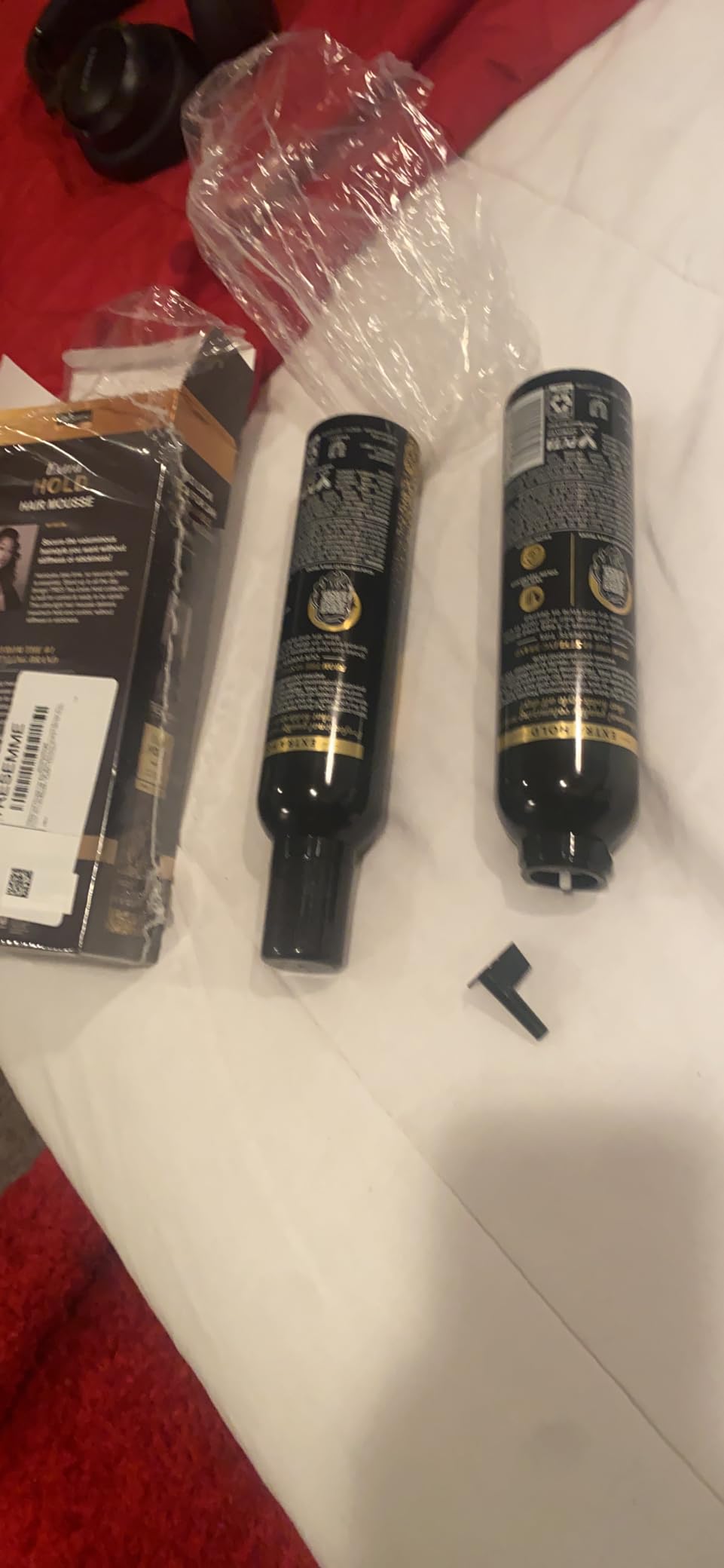 TRESemmé Extra Hold Shaping Mousse 2-Pack + Keratin Hair Mask customer photo 1