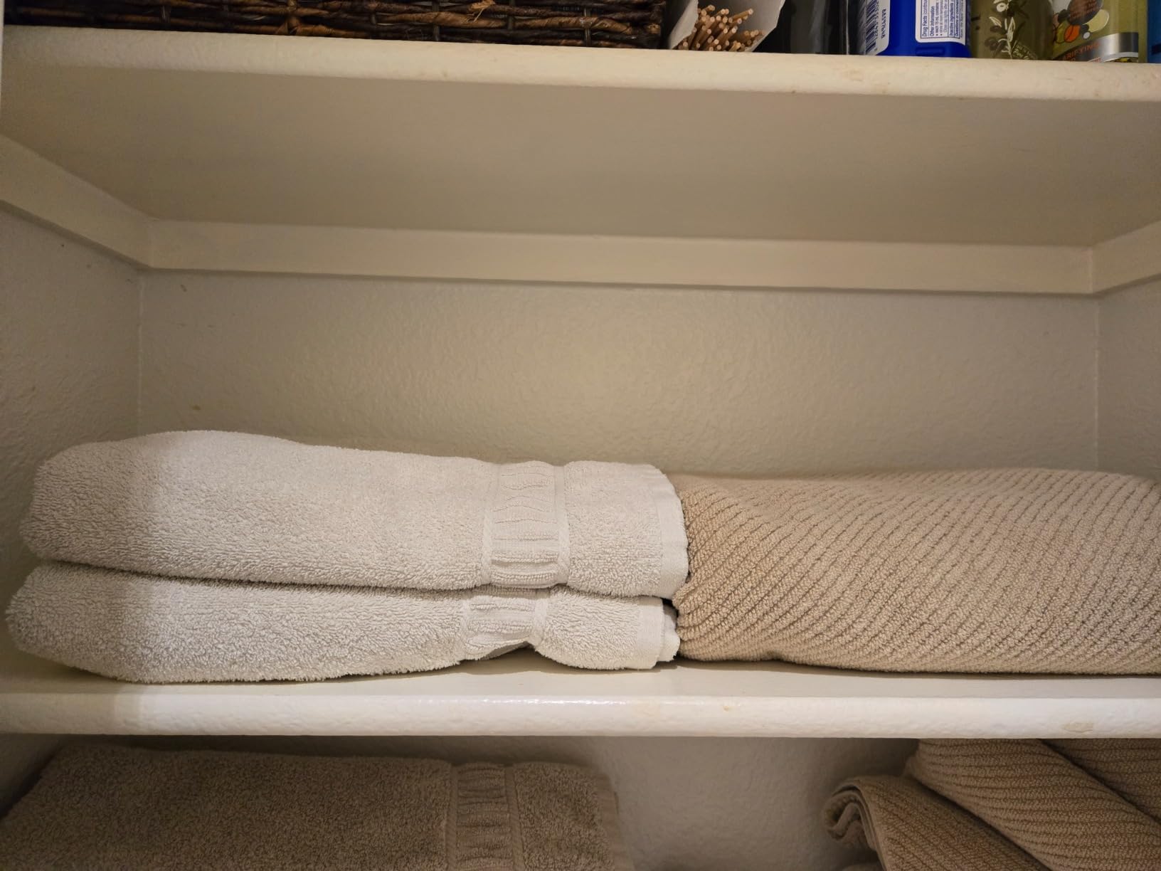 VOOVA & MOVAS Towels for Bathroom, Cotton, Luxury, Quick Dry, Aqua customer photo 1