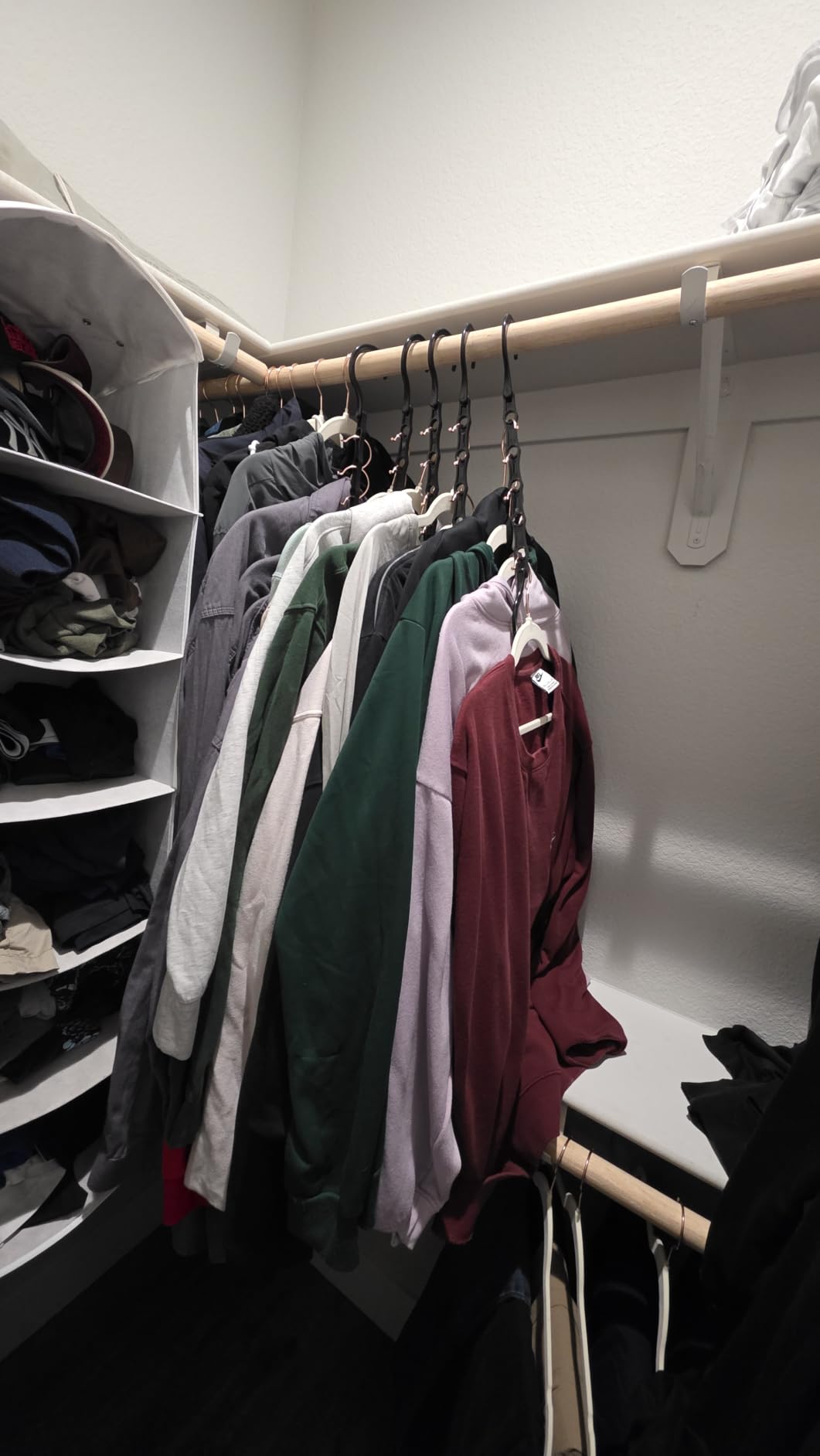 Mr. Pen- Space Saving Hangers, 8 pcs, 360° Rotating Hooks customer photo 2
