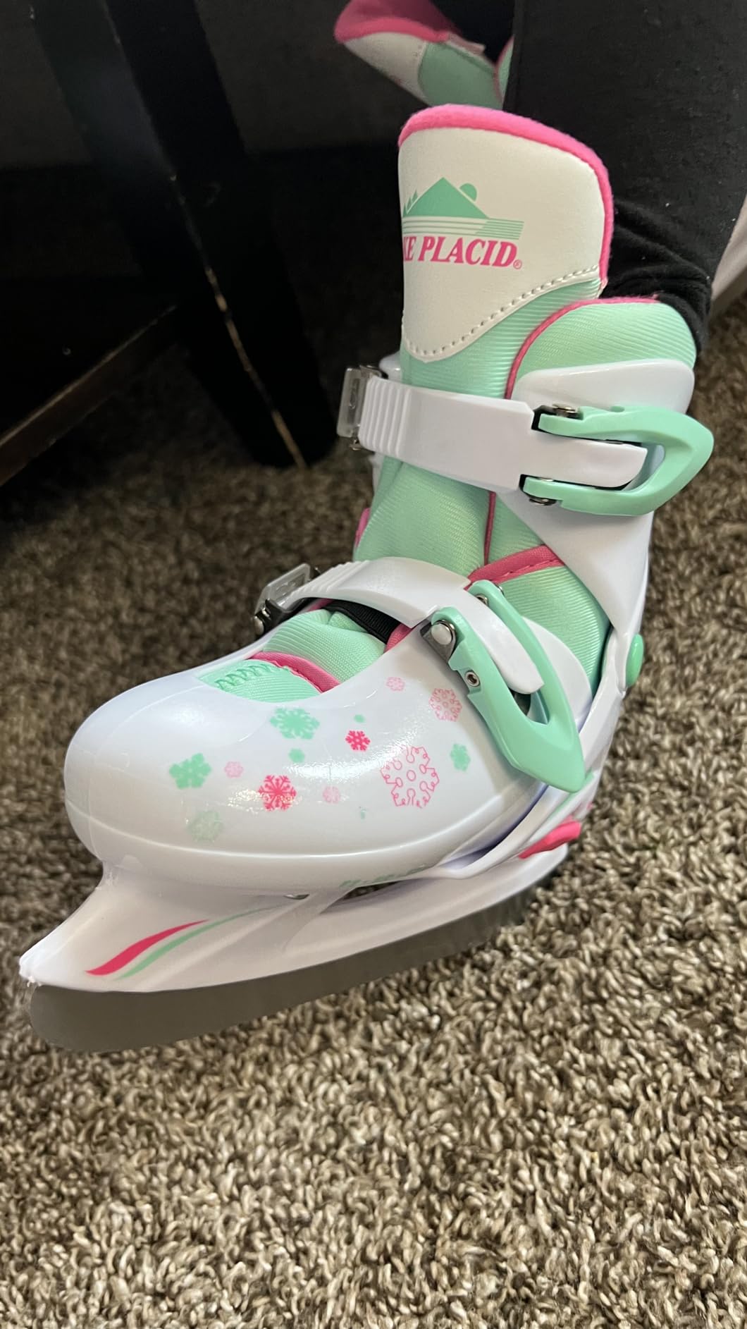 Lake Placid Boys Nitro 8.8 Adjustable Ice Skates customer photo 2