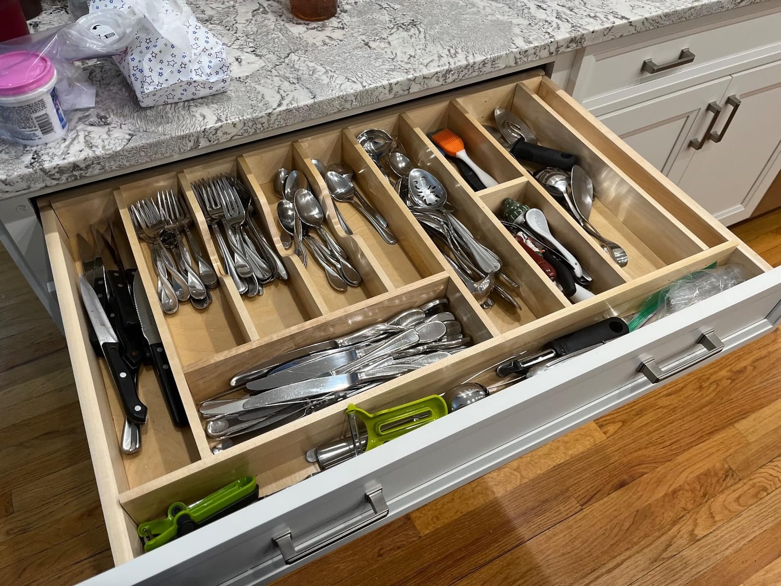 Rev-A-Shelf Trim-to-Custom-Fit Utensil Drawer Organizer, 33.11