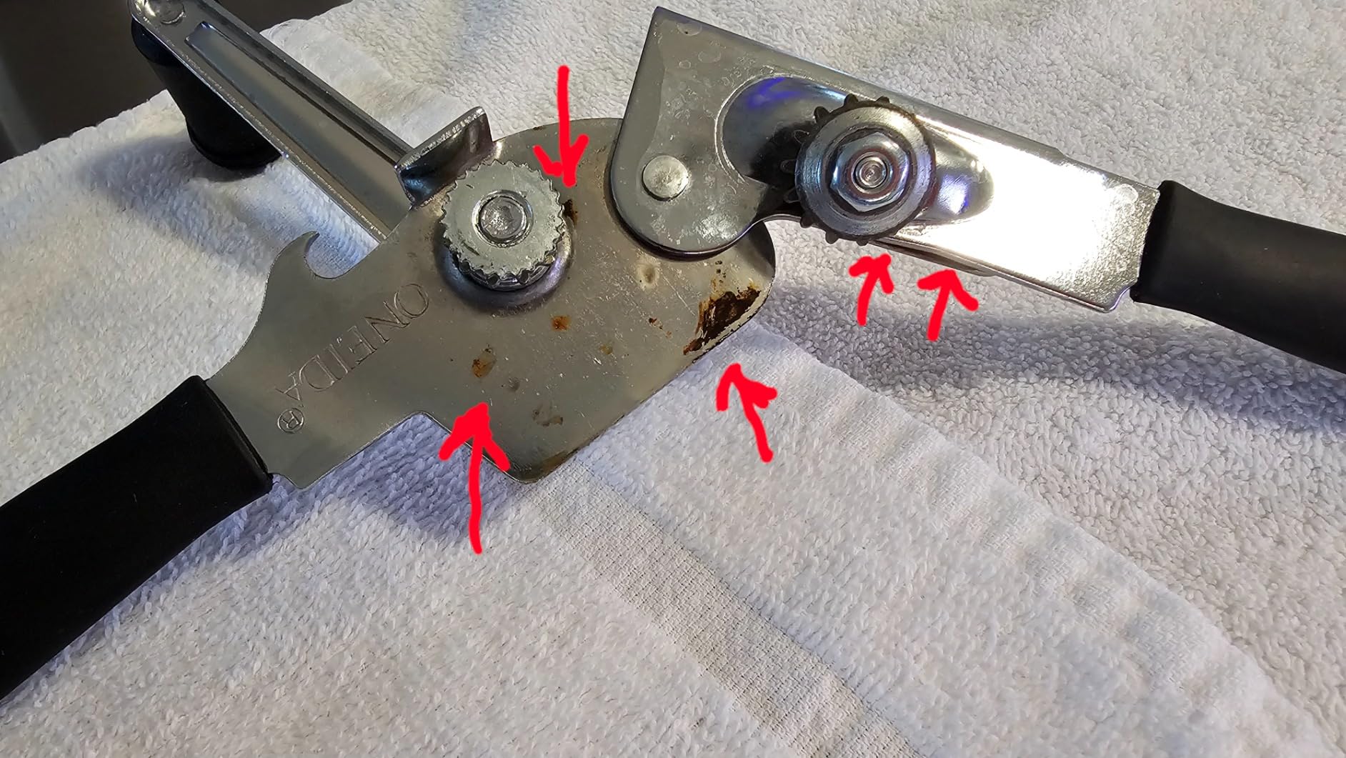 Commercial Oneida Easy Crank Can Opener Heavy Duty - Ergonomic Design customer photo 2