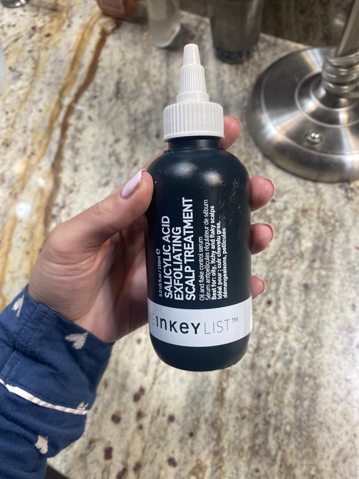 The INKEY List Salicylic Acid Exfoliating Scalp Treatment 5 Fl Oz, Hydrating Scalp Oil, Moisturizing Scalp Scrub, Suitable For All Hair Types customer photo 2