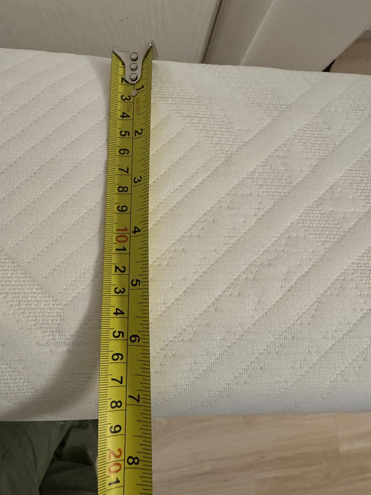 MLILY 8 Inch Twin Mattress for Kids Green Tea Memory Foam Medium Firm customer photo 1
