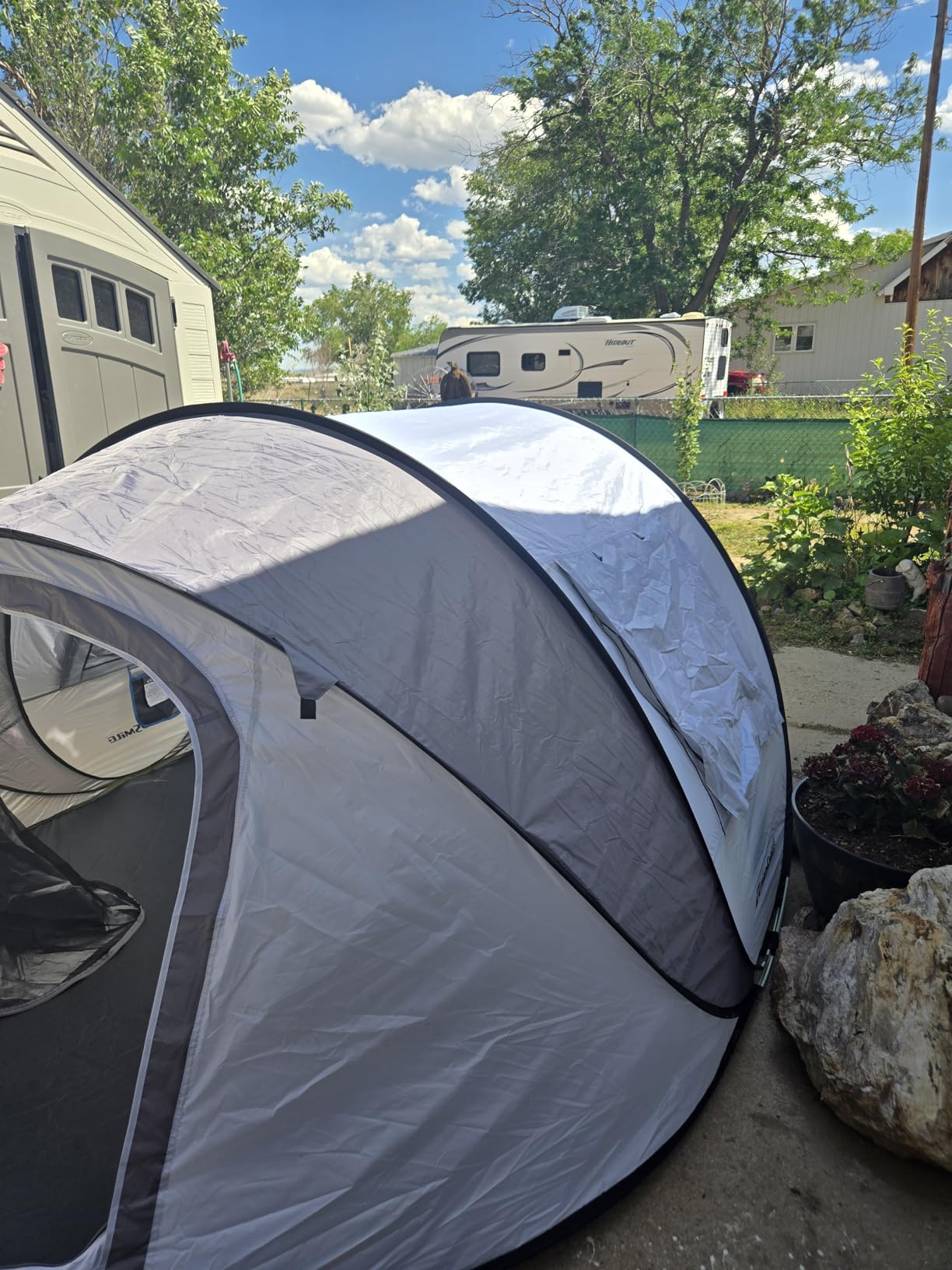 EchoSmile Instant Pop Up Camping Tent, 2/4/6 Person Easy Setup Tent customer photo 1