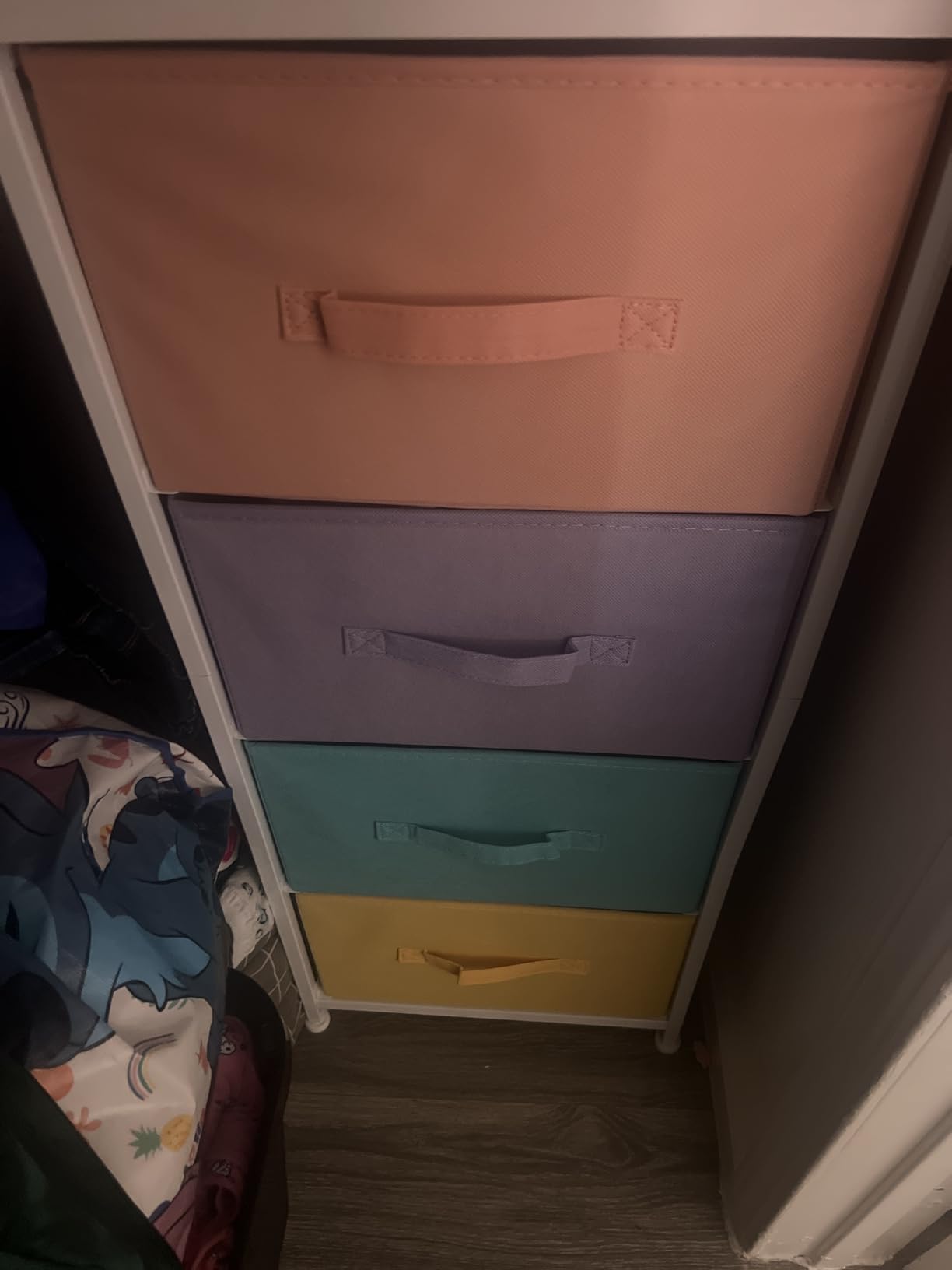 Sorbus Dresser for Kids Bedroom, Fabric Drawers (5 Drawer, Pastel) customer photo 1