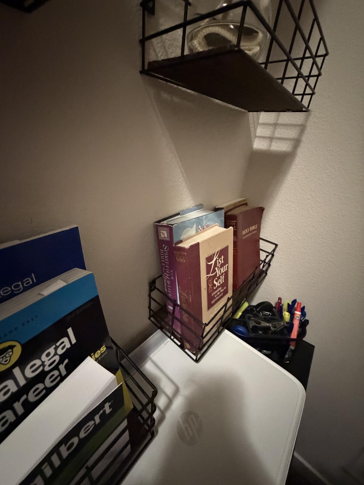 Fixwal Wire Frame Floating Shelves for Wall Storage 4 Different Sizes customer photo 1