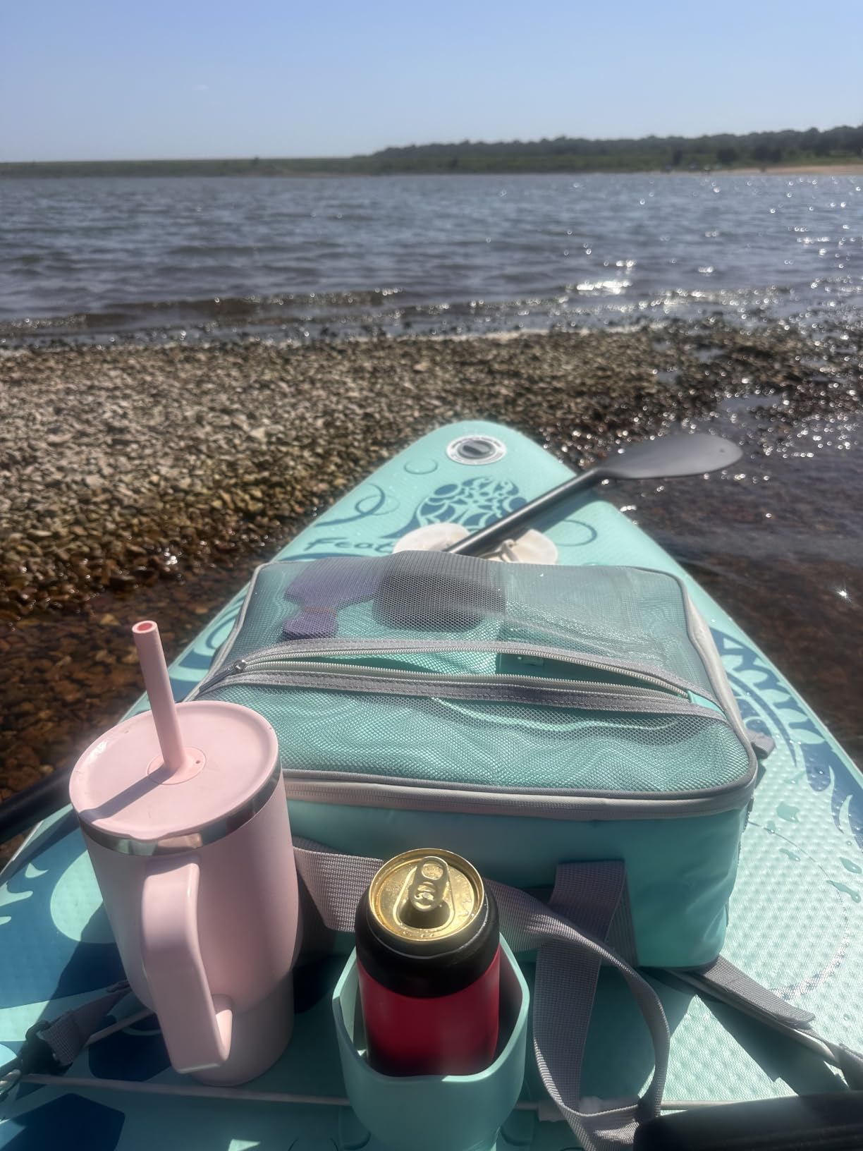 FEATH-R-LITE Inflatable Stand Up Paddle Board with Beginner SUP Accessories customer photo 1