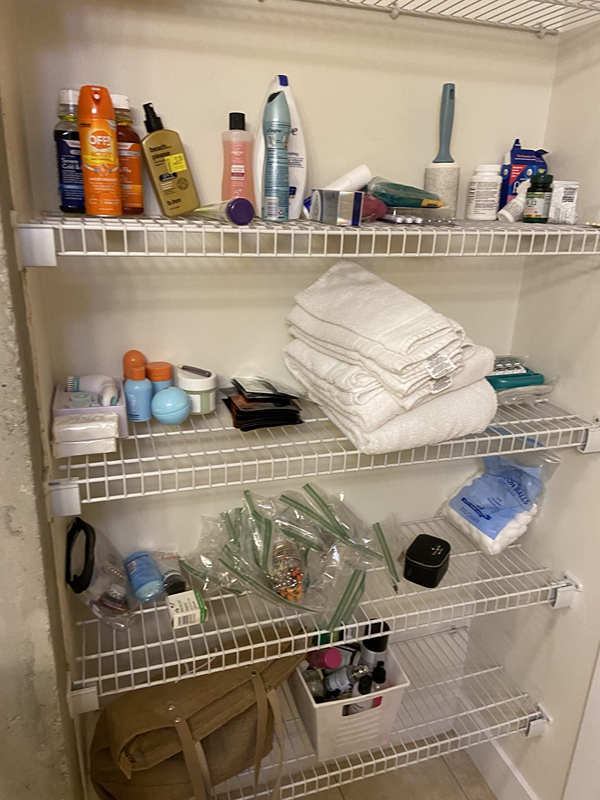 NETANY Plastic Storage Baskets - 8 Pack, Gray, Durable, Easy to Use, Flexible, Multi-Purpose, Ideal for Closets, Cabinets, Shelves, Countertops customer photo 2