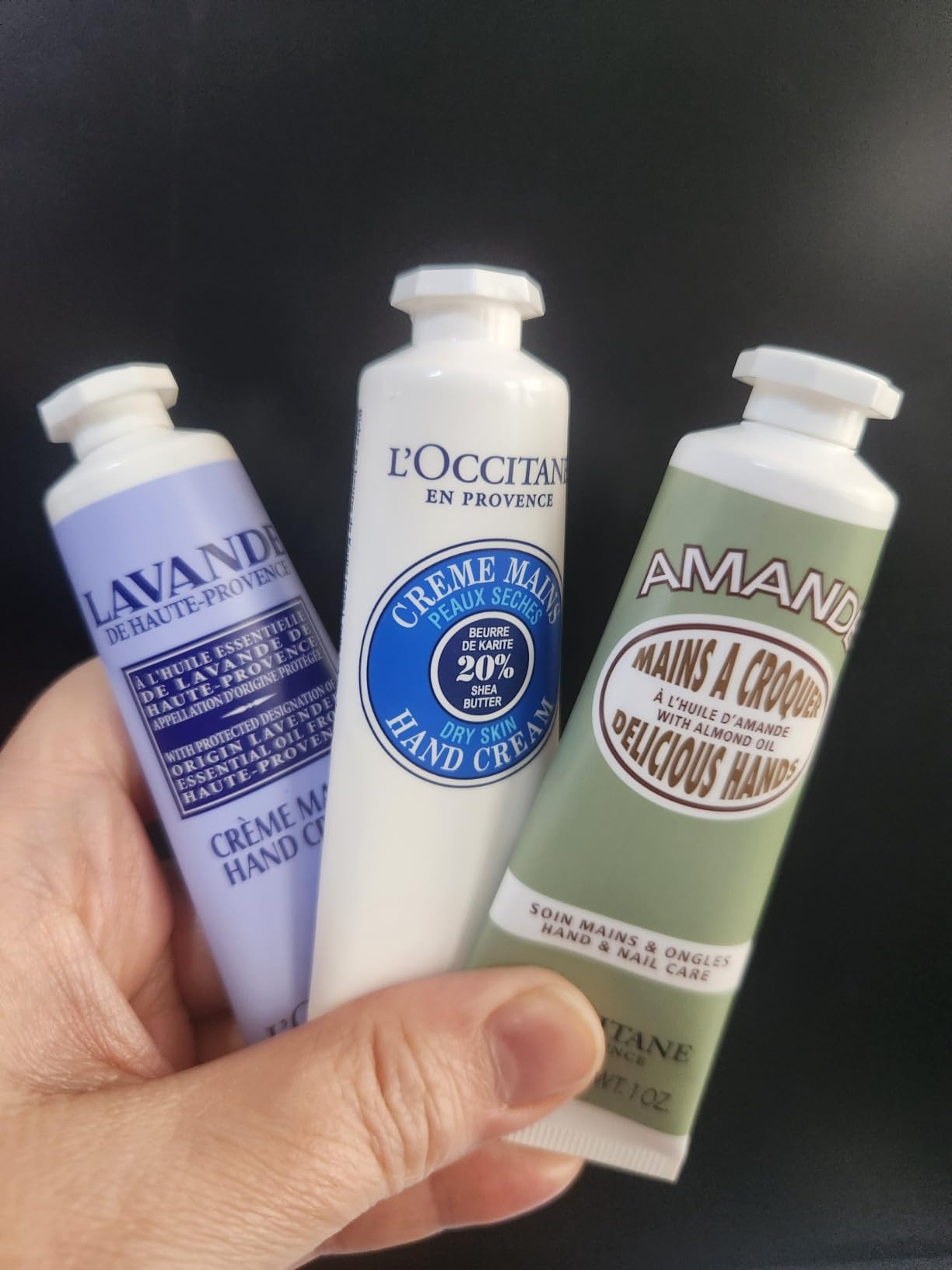 L'Occitane Hand Cream Classics 3-Piece Gift Set, Travel-Sized, Vegan Care customer photo 1