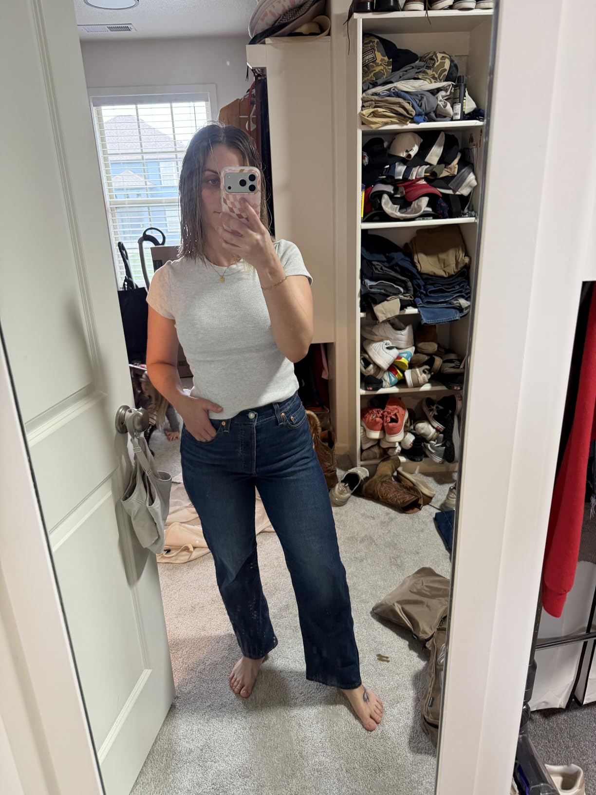 Levi's Women's Ribcage Straight Ankle Jeans customer photo 1