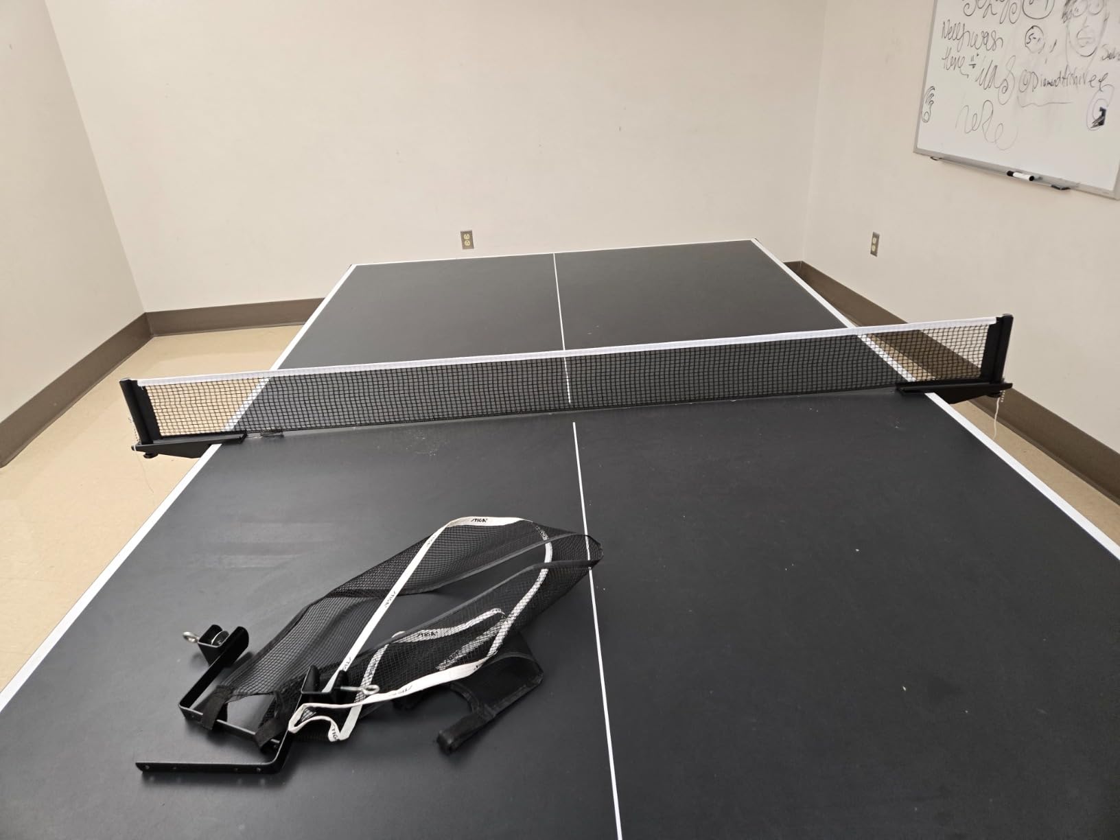 TINOS Premium Table Tennis Net & Post | Pro Screw Clamp Ping Pong Net customer photo 1