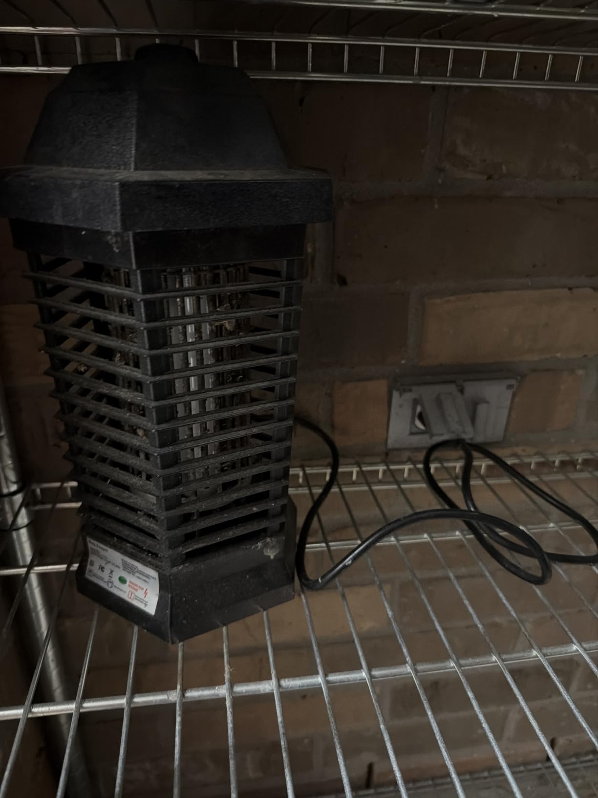 GOOTOP Bug Zapper Outdoor, Mosquito Zapper, 4200V 3 Prong Plug in Electric Fly Zapper, Mosquito Killer, Fly Traps, Flying Insects Zapper Indoor Outdoor, ABS Plastic Outer (Black) customer photo 2
