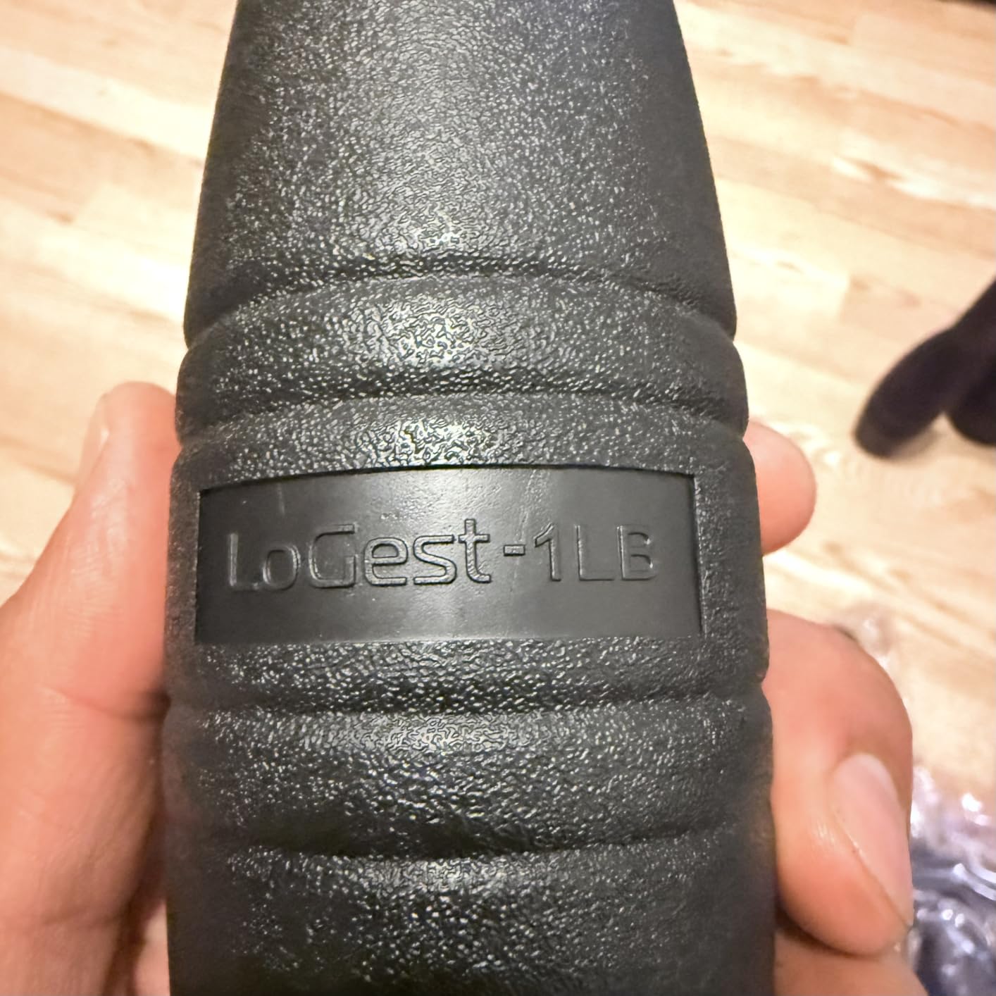 Logest Mace Exercise Club - Heavy Duty Plastic Indian Clubs Available in 1 LB and 2 LB Set of 2 Perfect for Strength Training Rehabilitation Improves Grip Full Body Workout Mace Clubs customer photo 2