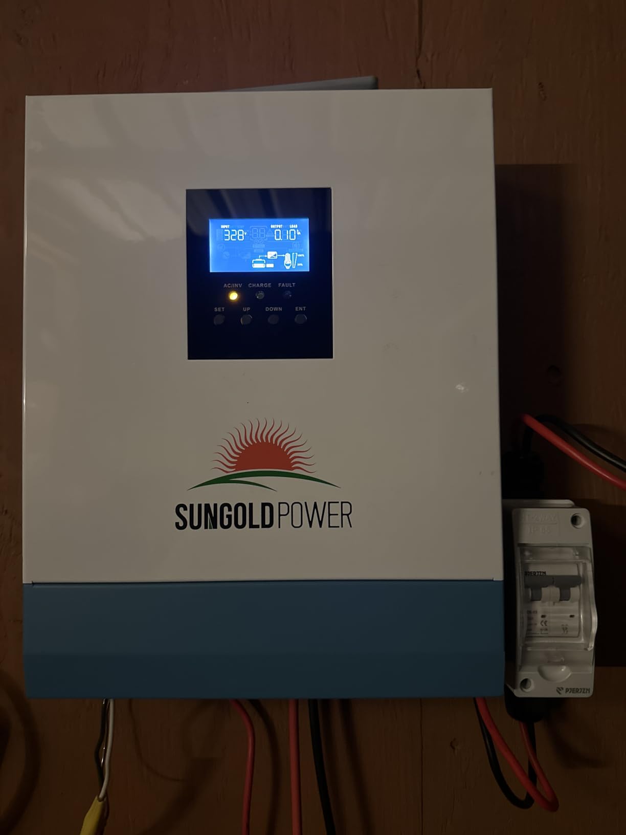 3000W DC 24V Pure Sine Wave Inverter with 80A MPPT Solar Charger (MPPT Voltage Range 120V-400Vdc), 40A AC Battery Charger, Solar Inverter Charger Manufactured by SunGoldPowerCo.,Ltd (Upgraded) customer photo 1