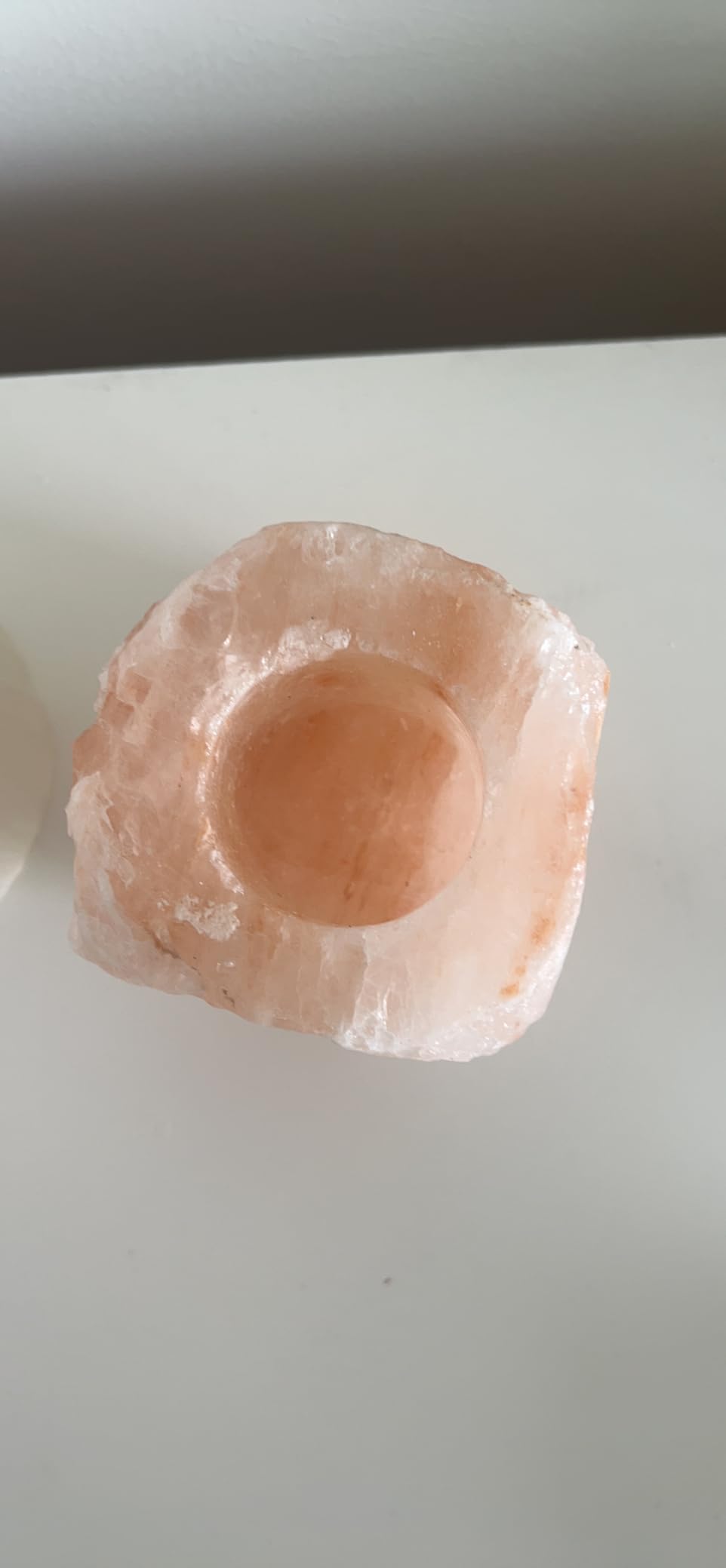 Himalayan Glow Candle Holders, Himalayan Salt Tea Light Candle Holders - 6 Pack customer photo 2
