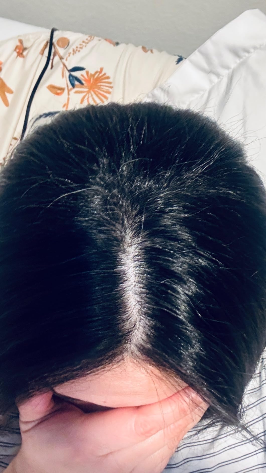 hers Triple Threat Shampoo & Conditioner Set, Biotin, Napa Rose, 6.4 Fl Oz customer photo 2